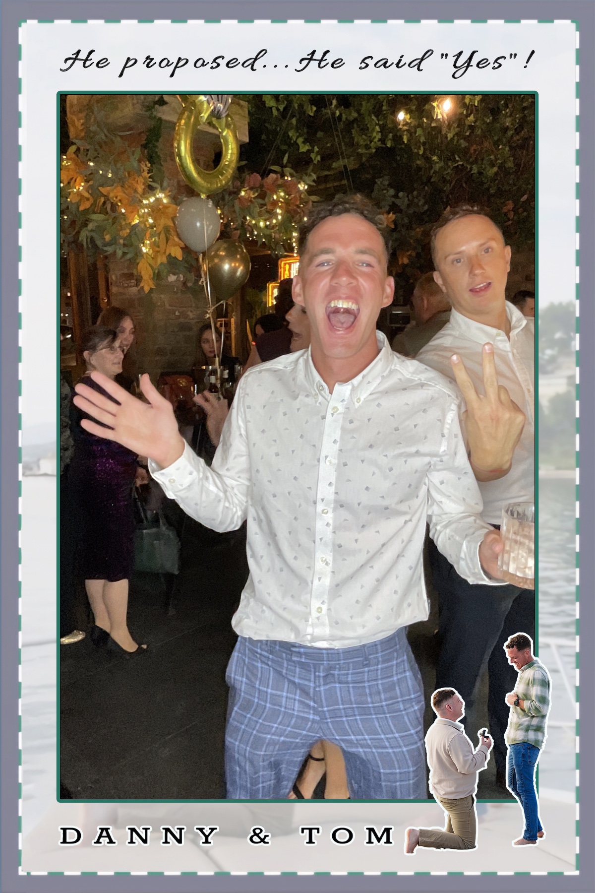Danny & Tom's Engagement Party | View more photos from the event at gallery.liverpoolselfiemirror.co.uk/u/LiverpoolSelfieMirror/Danny-Toms-Engagement-Party