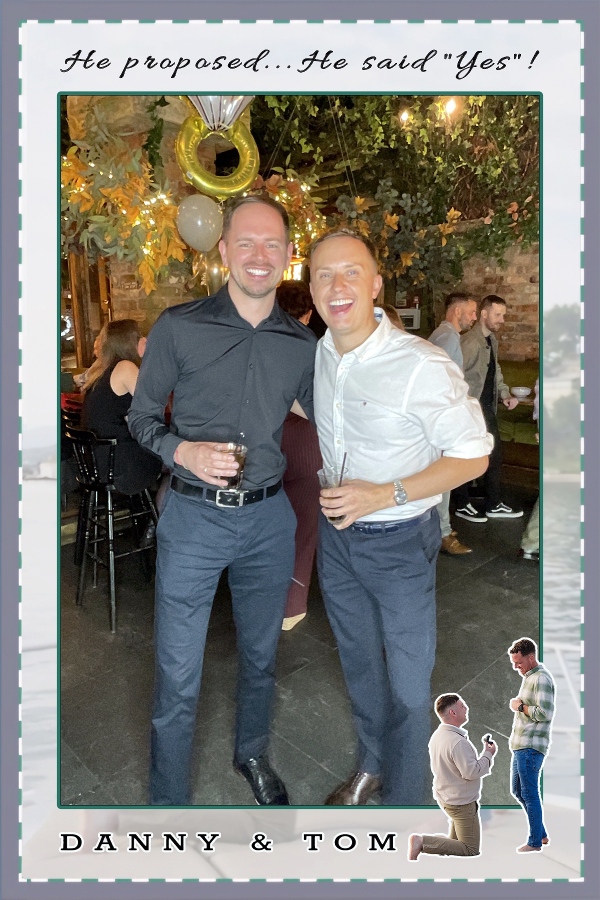 Danny & Tom's Engagement Party | View more photos from the event at gallery.liverpoolselfiemirror.co.uk/u/LiverpoolSelfieMirror/Danny-Toms-Engagement-Party
