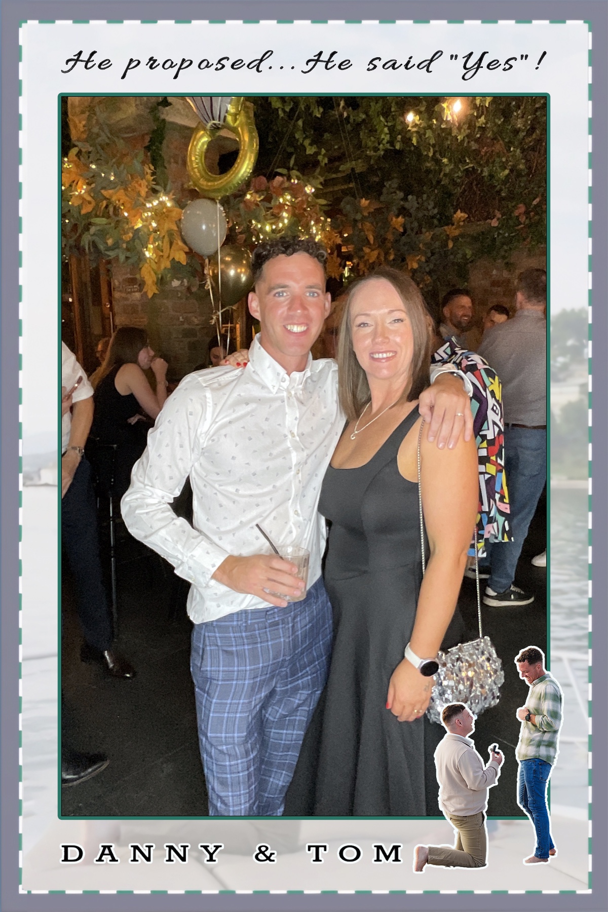 Danny & Tom's Engagement Party | View more photos from the event at gallery.liverpoolselfiemirror.co.uk/u/LiverpoolSelfieMirror/Danny-Toms-Engagement-Party