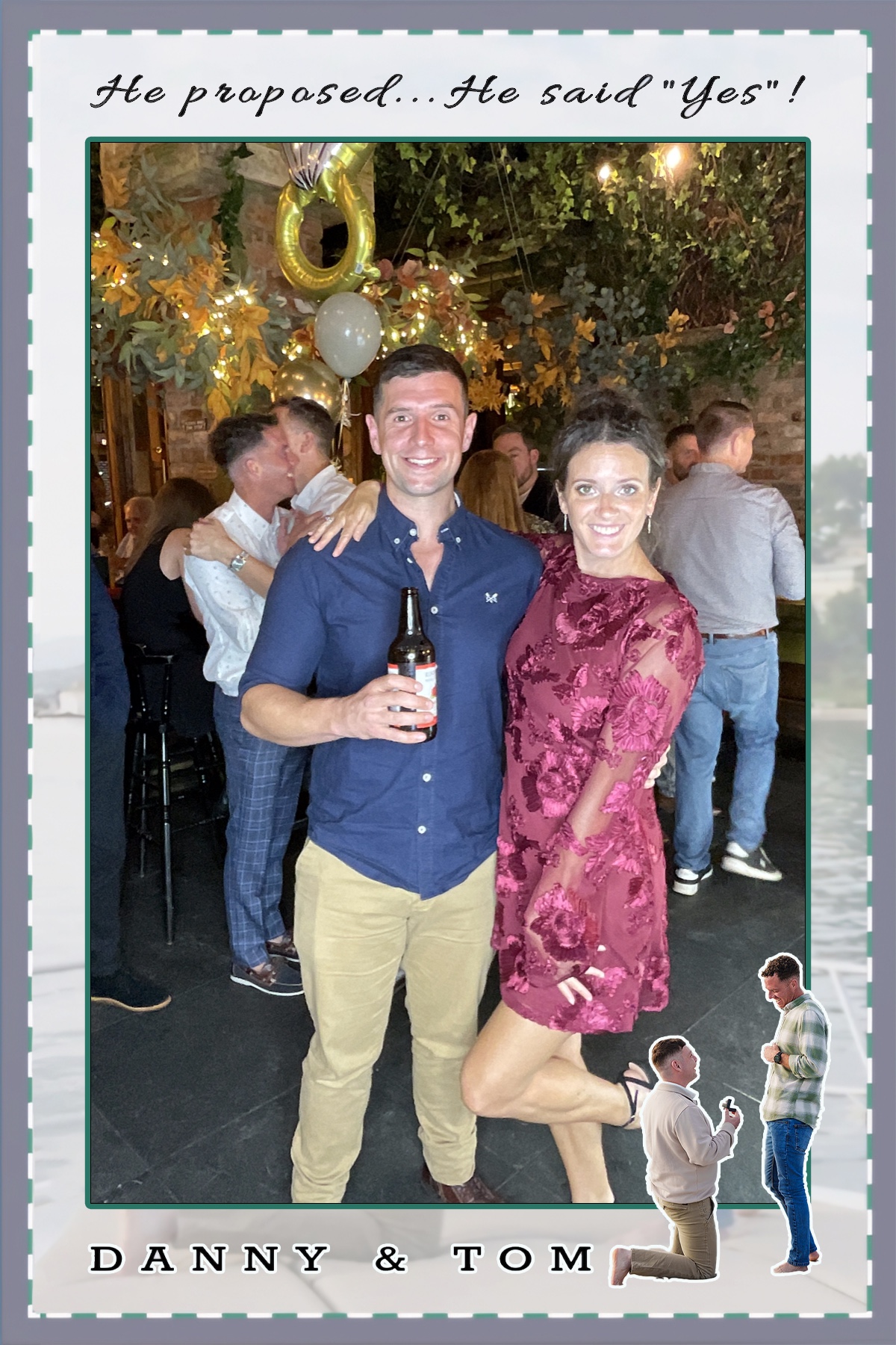Danny & Tom's Engagement Party | View more photos from the event at gallery.liverpoolselfiemirror.co.uk/u/LiverpoolSelfieMirror/Danny-Toms-Engagement-Party