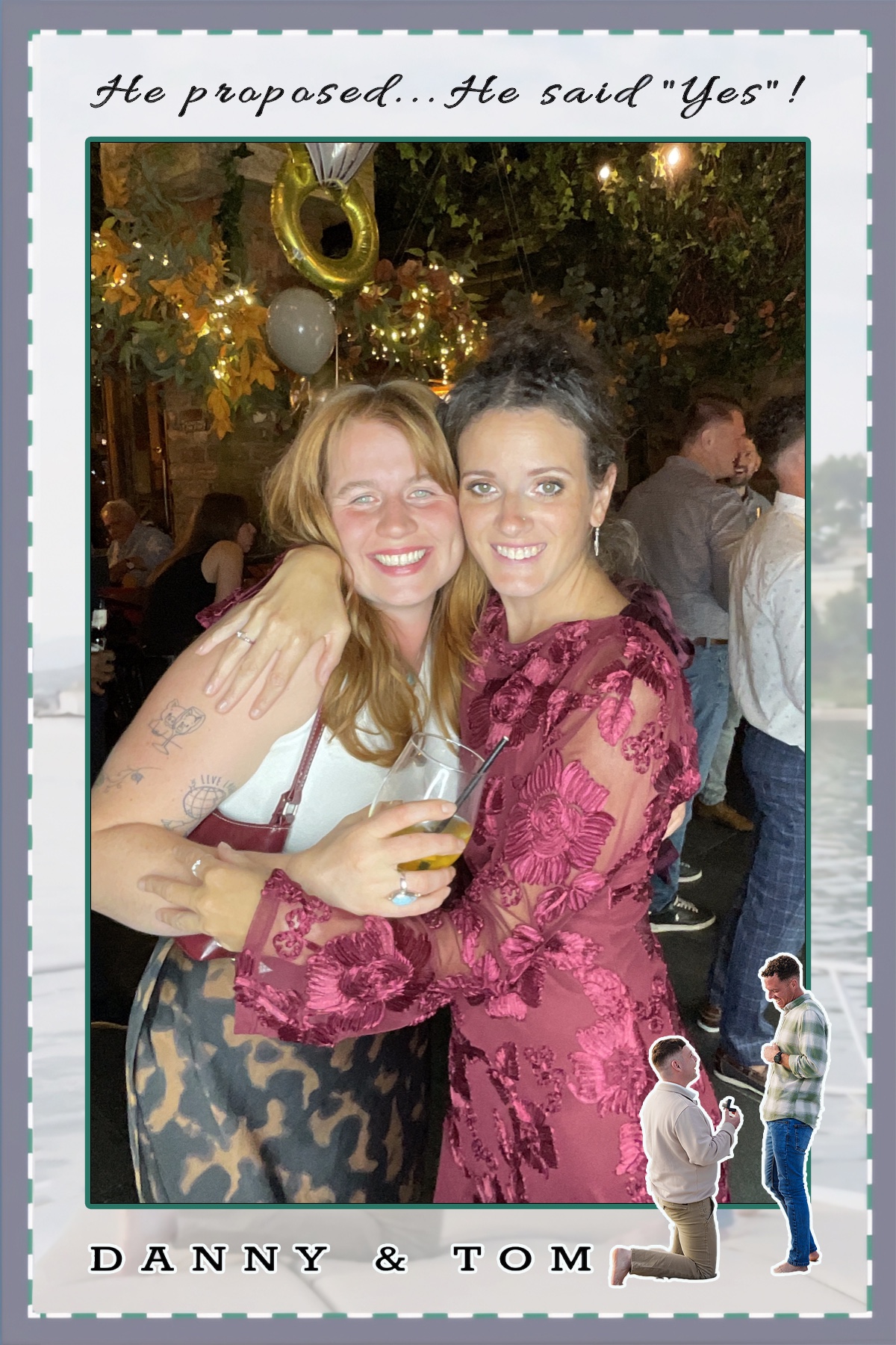 Danny & Tom's Engagement Party | View more photos from the event at gallery.liverpoolselfiemirror.co.uk/u/LiverpoolSelfieMirror/Danny-Toms-Engagement-Party