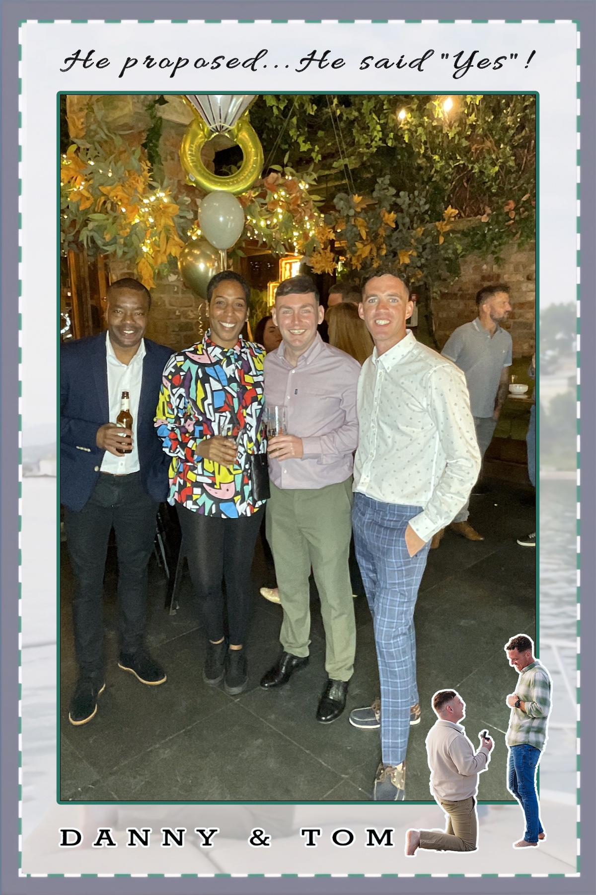 Danny & Tom's Engagement Party | View more photos from the event at gallery.liverpoolselfiemirror.co.uk/u/LiverpoolSelfieMirror/Danny-Toms-Engagement-Party