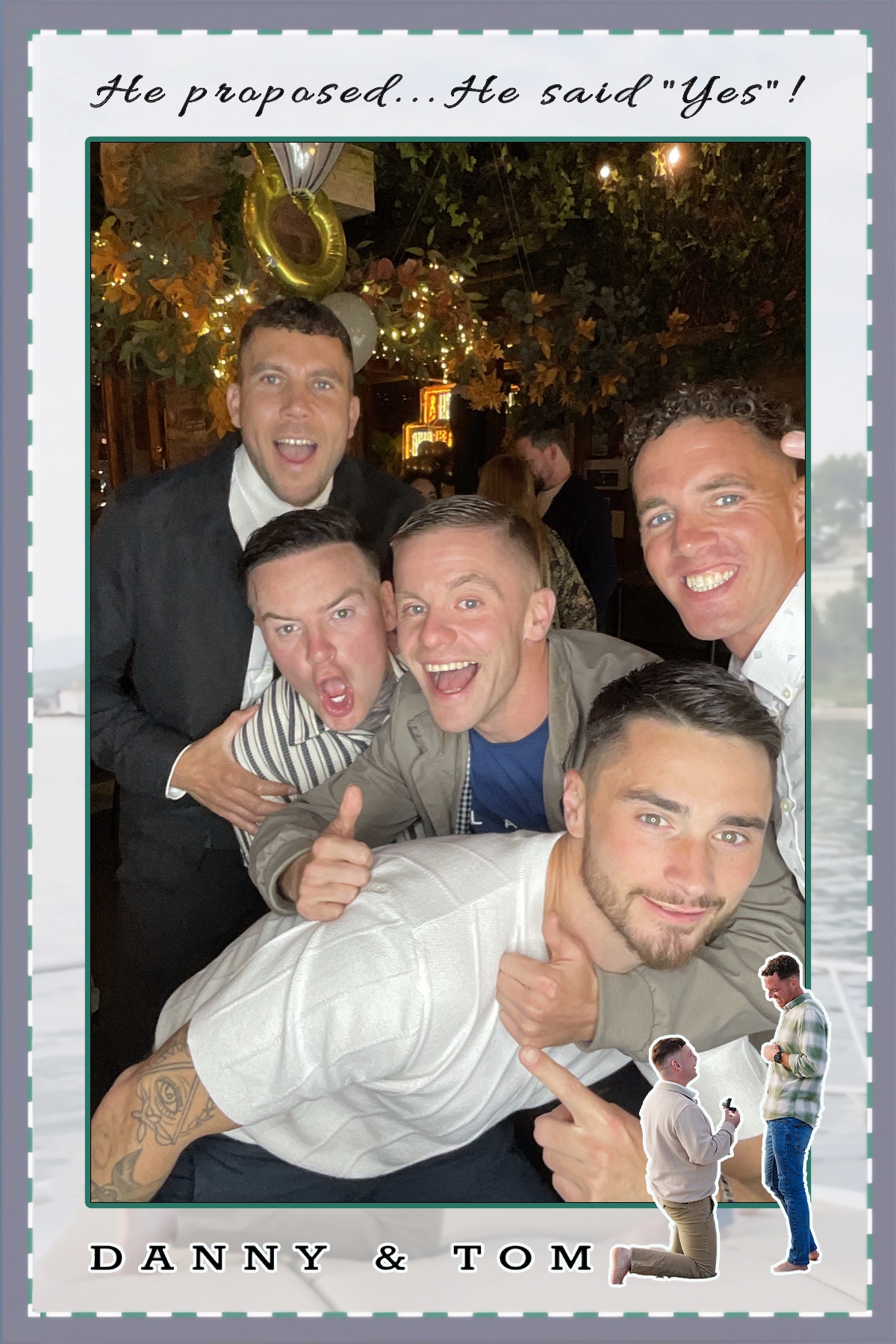 Danny & Tom's Engagement Party | View more photos from the event at gallery.liverpoolselfiemirror.co.uk/u/LiverpoolSelfieMirror/Danny-Toms-Engagement-Party