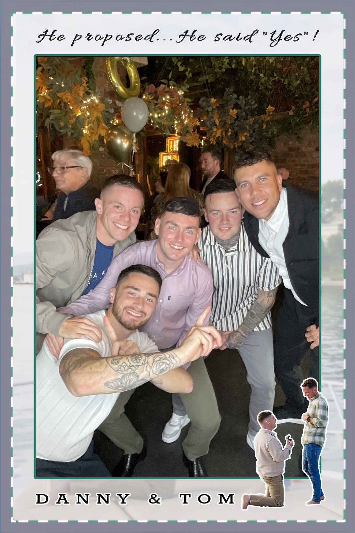 Danny & Tom's Engagement Party | View more photos from the event at gallery.liverpoolselfiemirror.co.uk/u/LiverpoolSelfieMirror/Danny-Toms-Engagement-Party