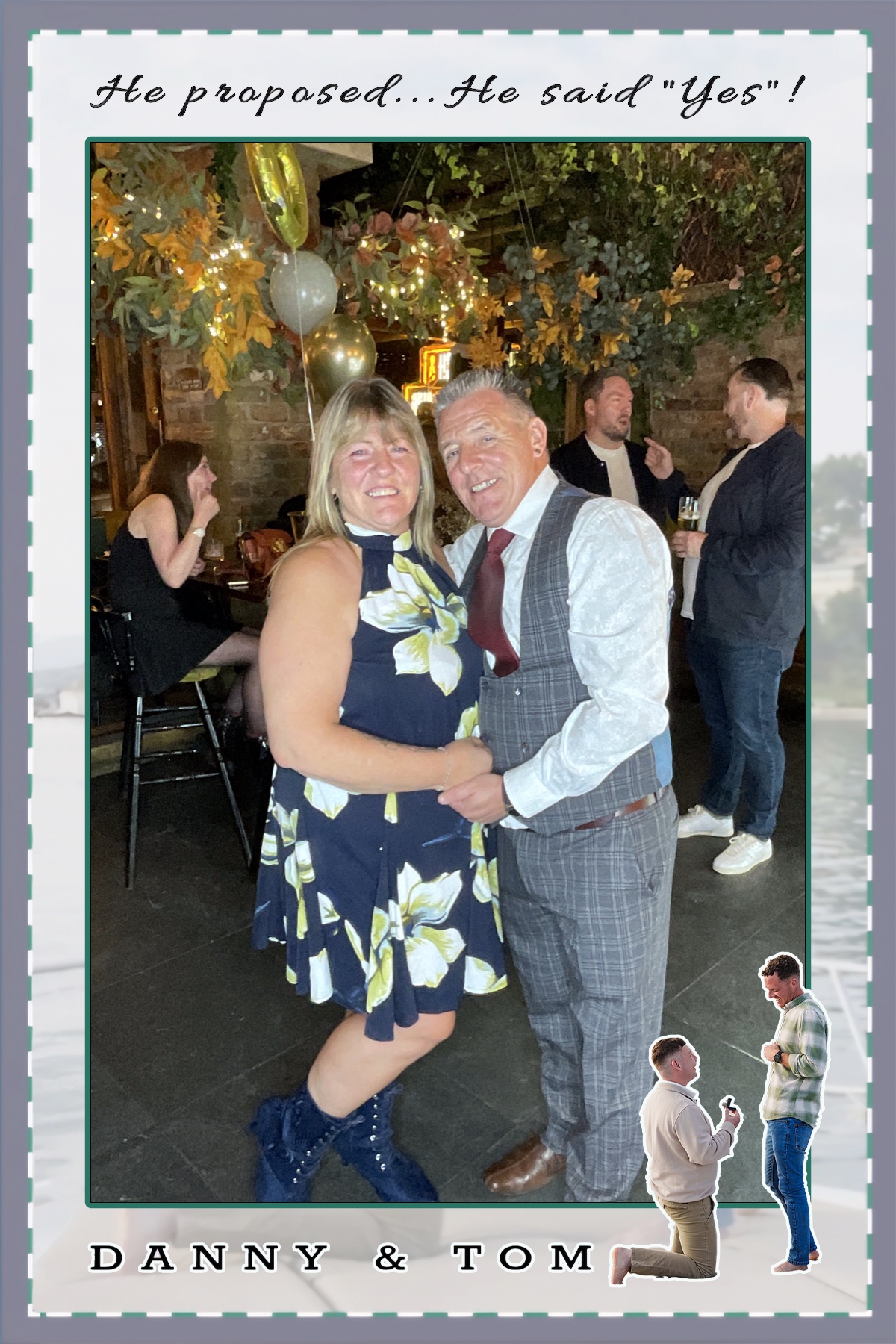 Danny & Tom's Engagement Party | View more photos from the event at gallery.liverpoolselfiemirror.co.uk/u/LiverpoolSelfieMirror/Danny-Toms-Engagement-Party