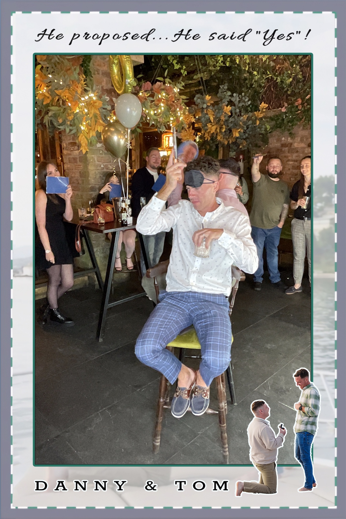 Danny & Tom's Engagement Party | View more photos from the event at gallery.liverpoolselfiemirror.co.uk/u/LiverpoolSelfieMirror/Danny-Toms-Engagement-Party