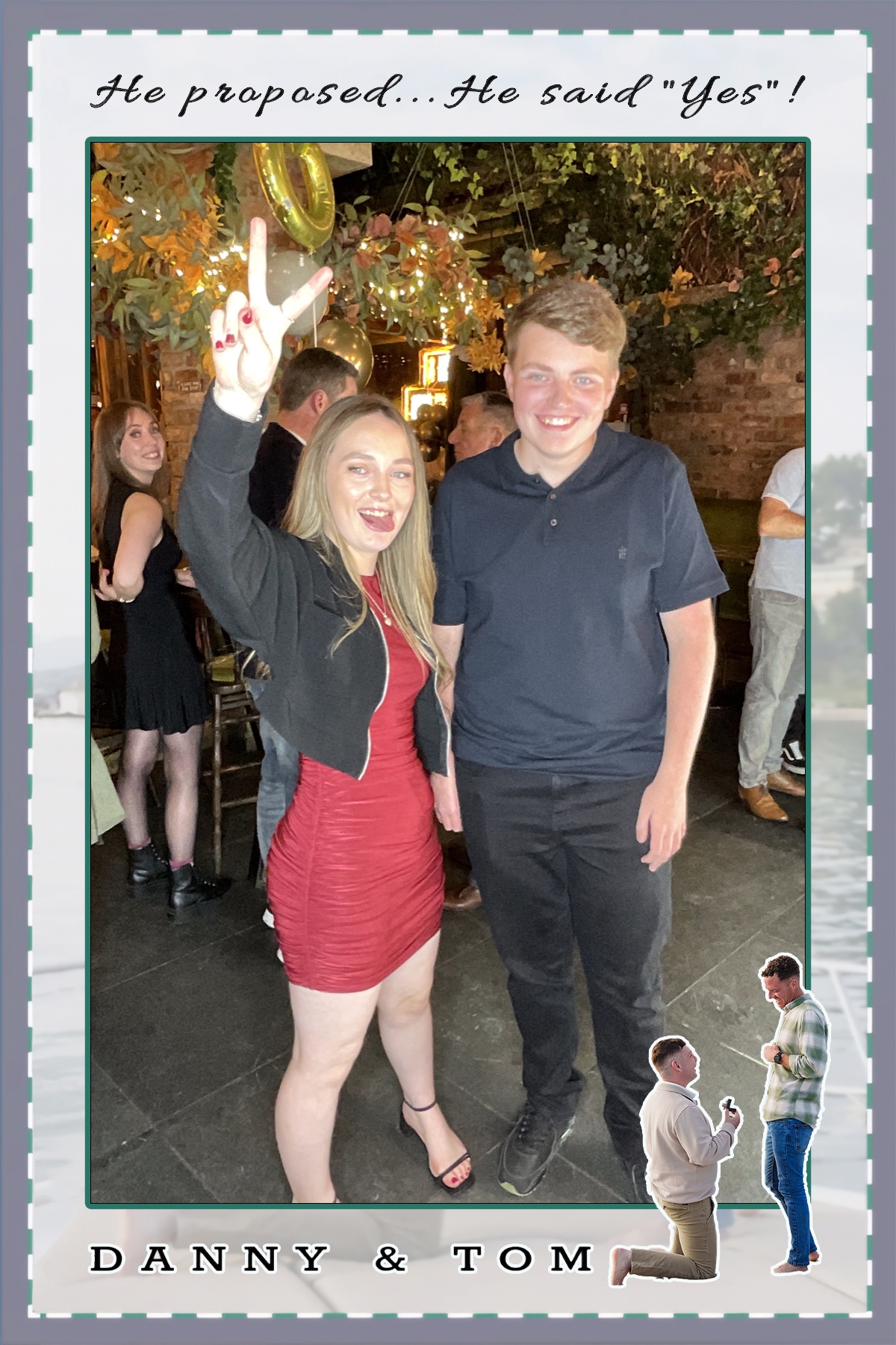 Danny & Tom's Engagement Party | View more photos from the event at gallery.liverpoolselfiemirror.co.uk/u/LiverpoolSelfieMirror/Danny-Toms-Engagement-Party
