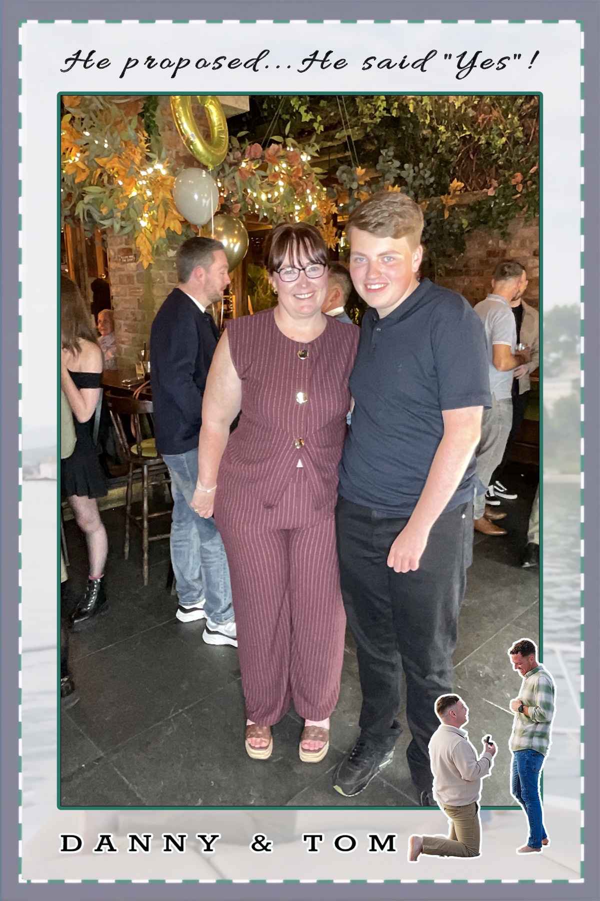 Danny & Tom's Engagement Party | View more photos from the event at gallery.liverpoolselfiemirror.co.uk/u/LiverpoolSelfieMirror/Danny-Toms-Engagement-Party