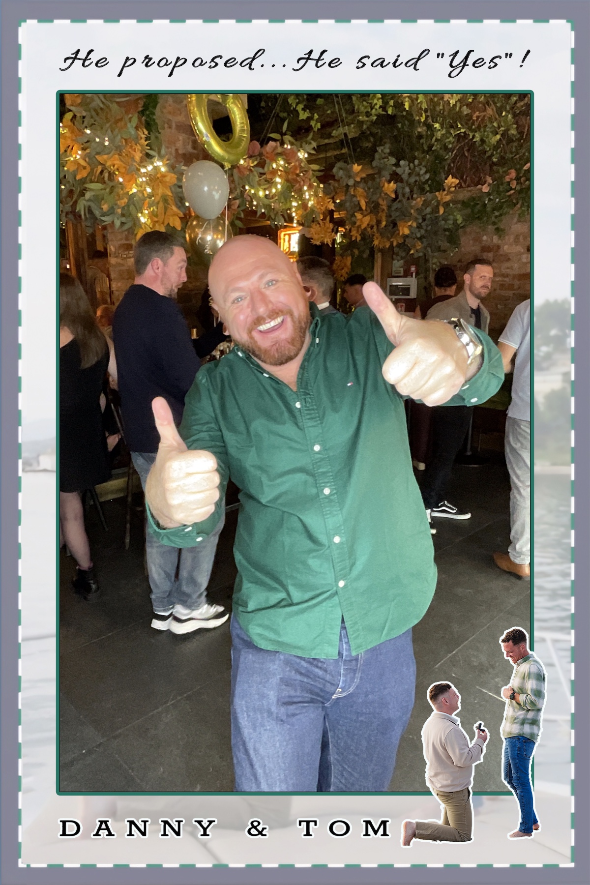 Danny & Tom's Engagement Party | View more photos from the event at gallery.liverpoolselfiemirror.co.uk/u/LiverpoolSelfieMirror/Danny-Toms-Engagement-Party