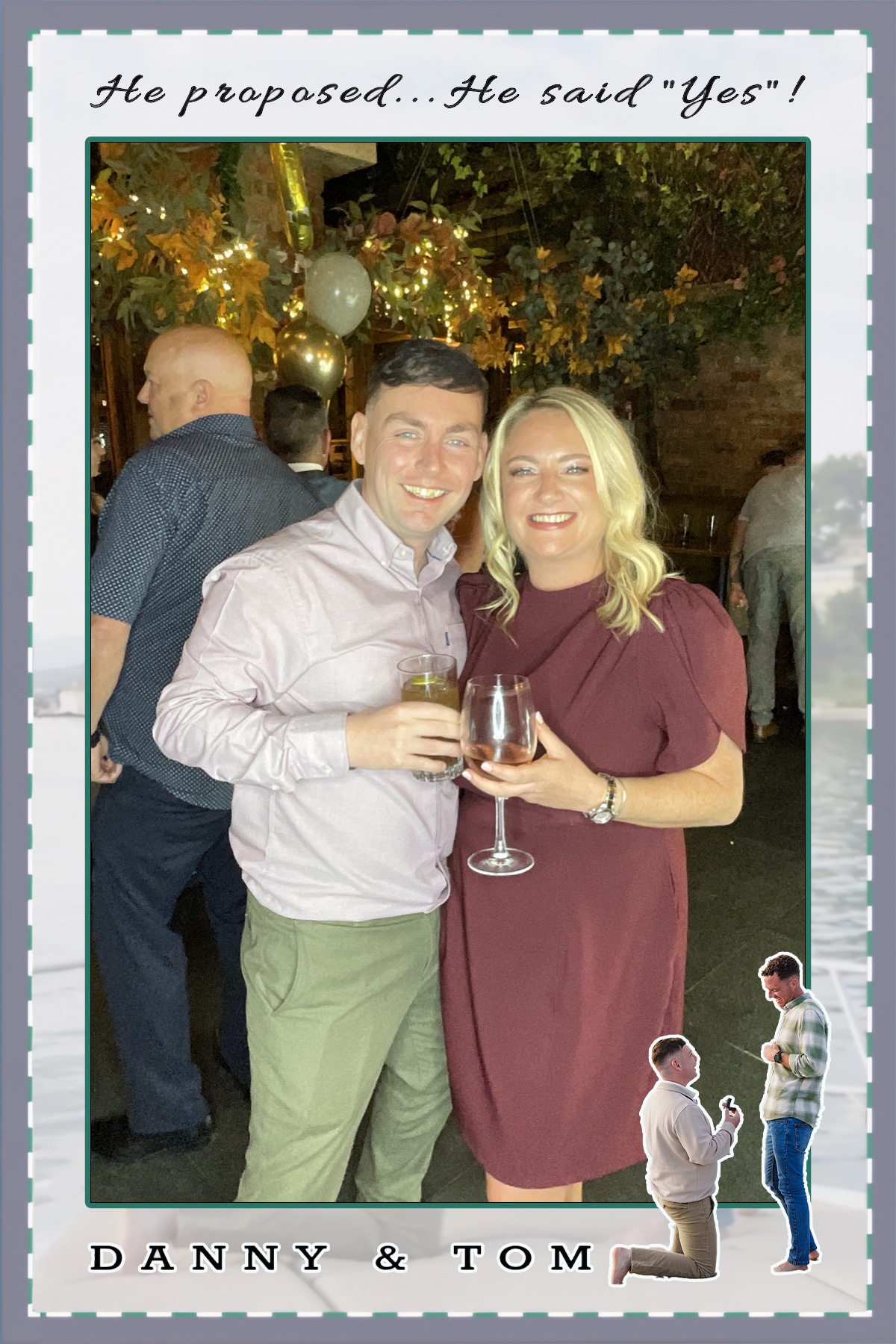 Danny & Tom's Engagement Party | View more photos from the event at gallery.liverpoolselfiemirror.co.uk/u/LiverpoolSelfieMirror/Danny-Toms-Engagement-Party
