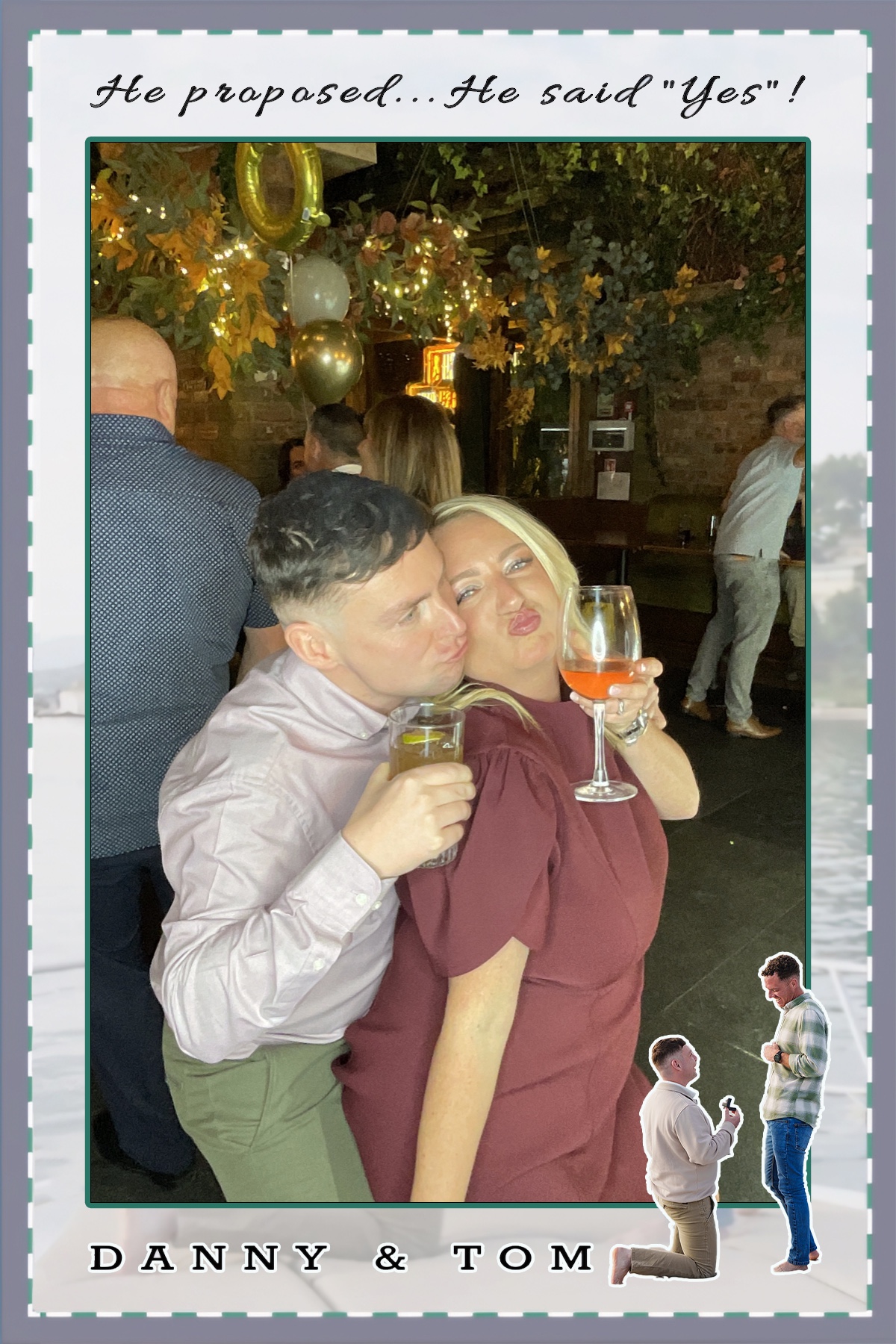 Danny & Tom's Engagement Party | View more photos from the event at gallery.liverpoolselfiemirror.co.uk/u/LiverpoolSelfieMirror/Danny-Toms-Engagement-Party