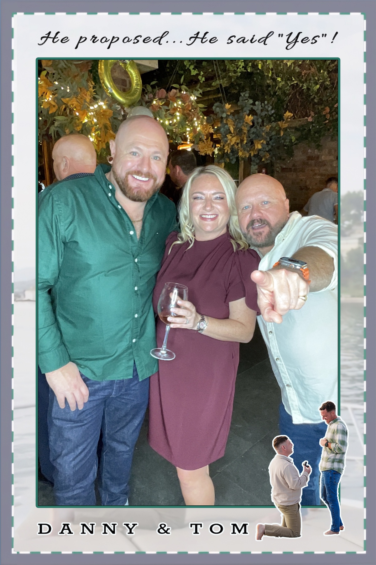 Danny & Tom's Engagement Party | View more photos from the event at gallery.liverpoolselfiemirror.co.uk/u/LiverpoolSelfieMirror/Danny-Toms-Engagement-Party