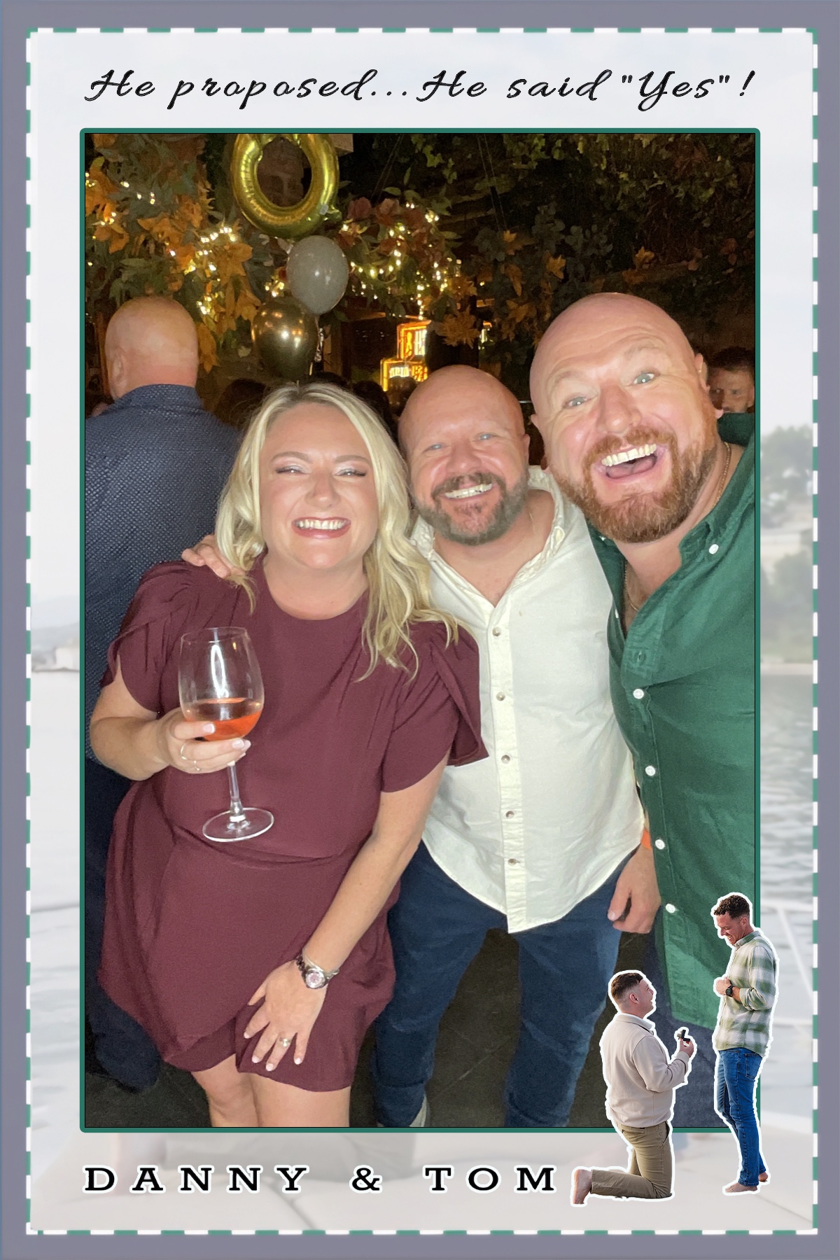 Danny & Tom's Engagement Party | View more photos from the event at gallery.liverpoolselfiemirror.co.uk/u/LiverpoolSelfieMirror/Danny-Toms-Engagement-Party