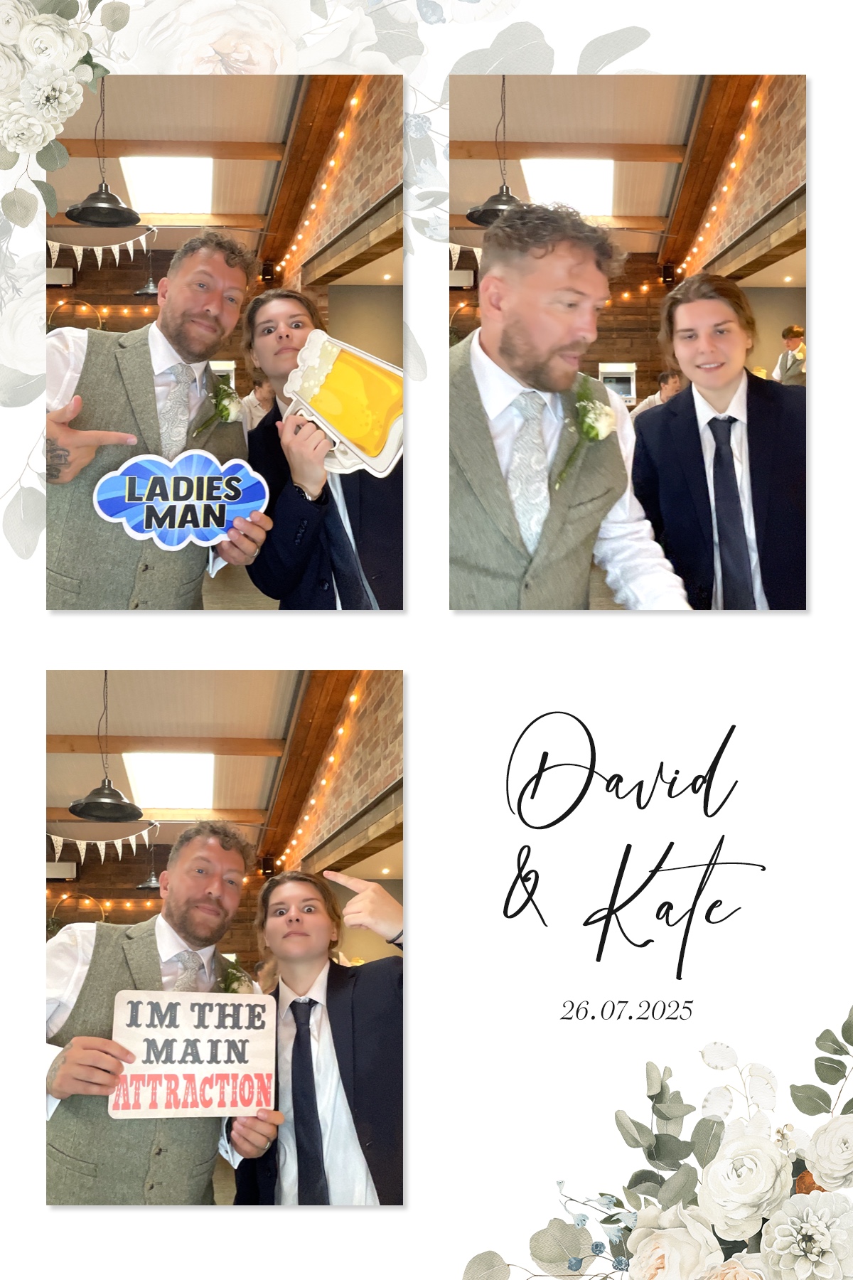 David & Kate's Wedding | View more photos from the event at gallery.liverpoolselfiemirror.co.uk/u/LiverpoolSelfieMirror/David-Kates-Wedding