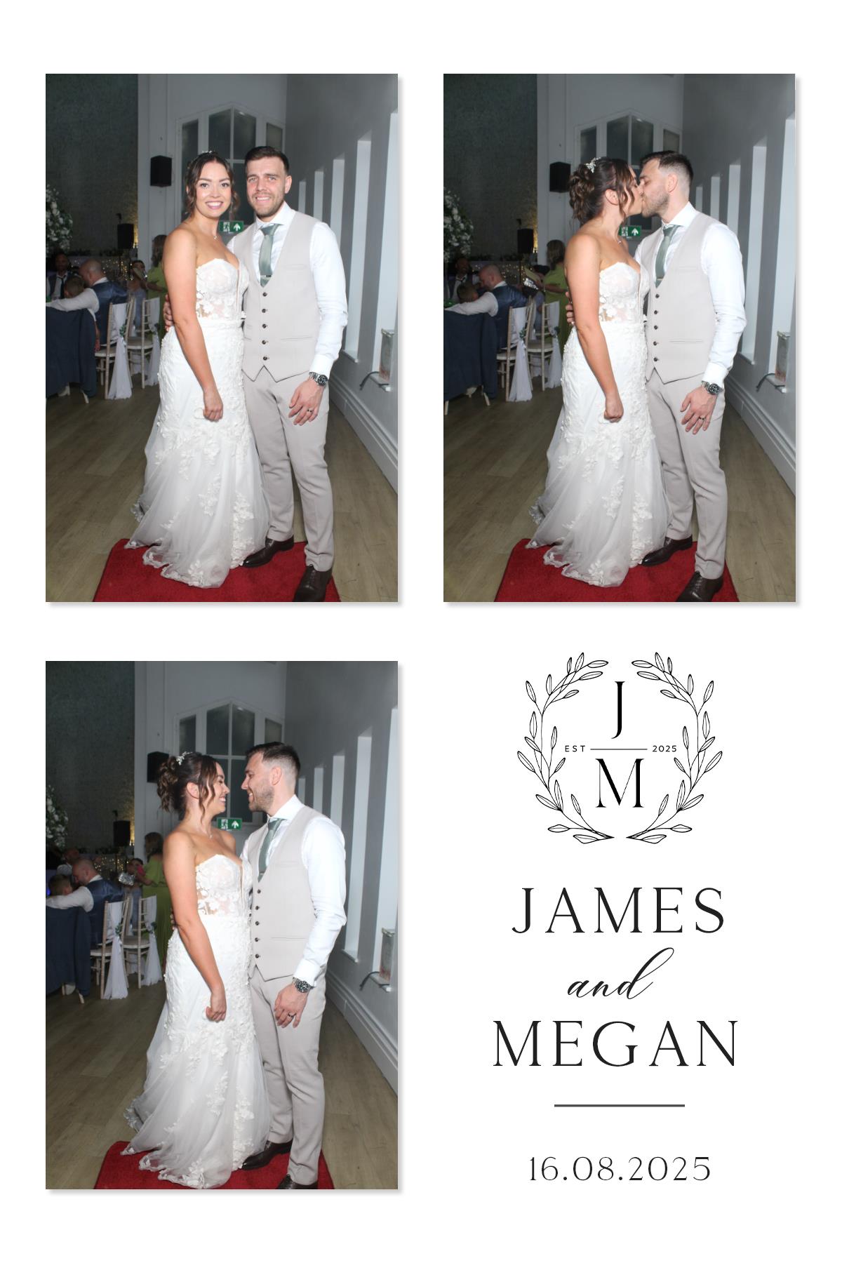 James & Megan's Wedding | View more photos from the event at gallery.liverpoolselfiemirror.co.uk/u/LiverpoolSelfieMirror/James-Megans-Wedding