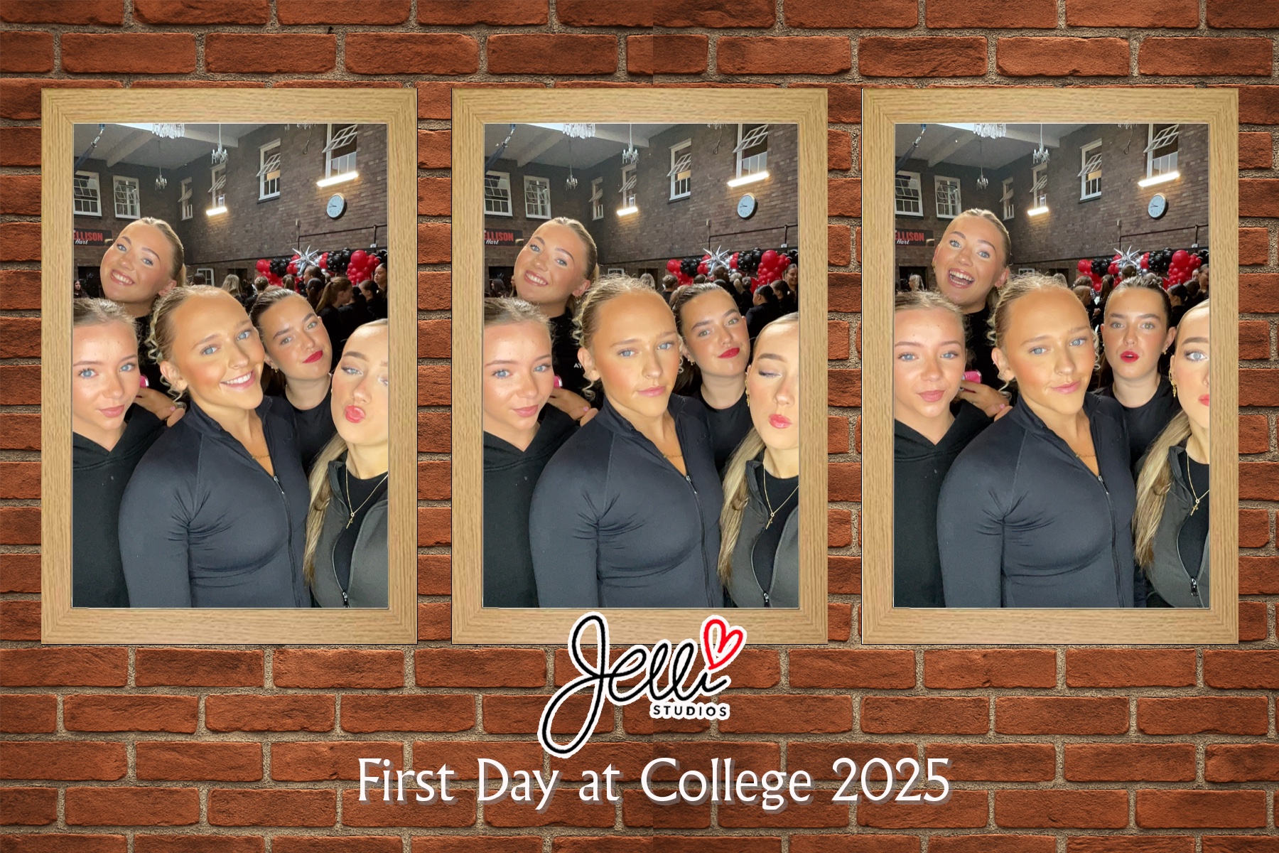 Jelli Studios First Day of College 2025 | View more photos from the event at gallery.liverpoolselfiemirror.co.uk/u/LiverpoolSelfieMirror/Jelli-Studios-First-Day-of-College-2025