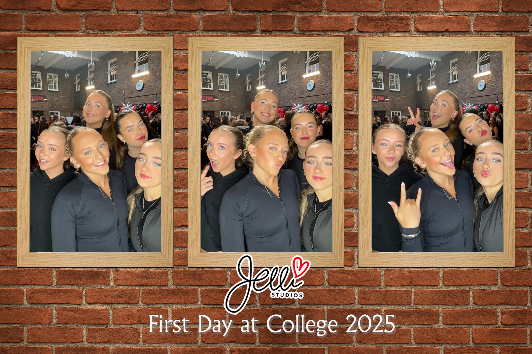 Jelli Studios First Day of College 2025 | View more photos from the event at gallery.liverpoolselfiemirror.co.uk/u/LiverpoolSelfieMirror/Jelli-Studios-First-Day-of-College-2025