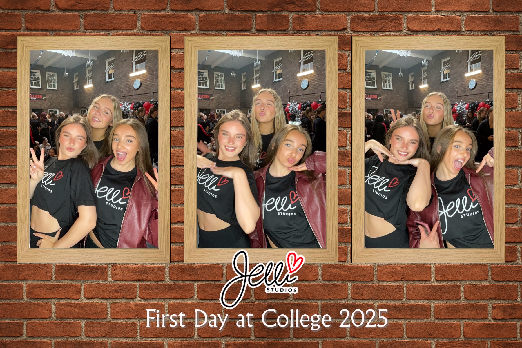 Jelli Studios First Day of College 2025 | View more photos from the event at gallery.liverpoolselfiemirror.co.uk/u/LiverpoolSelfieMirror/Jelli-Studios-First-Day-of-College-2025