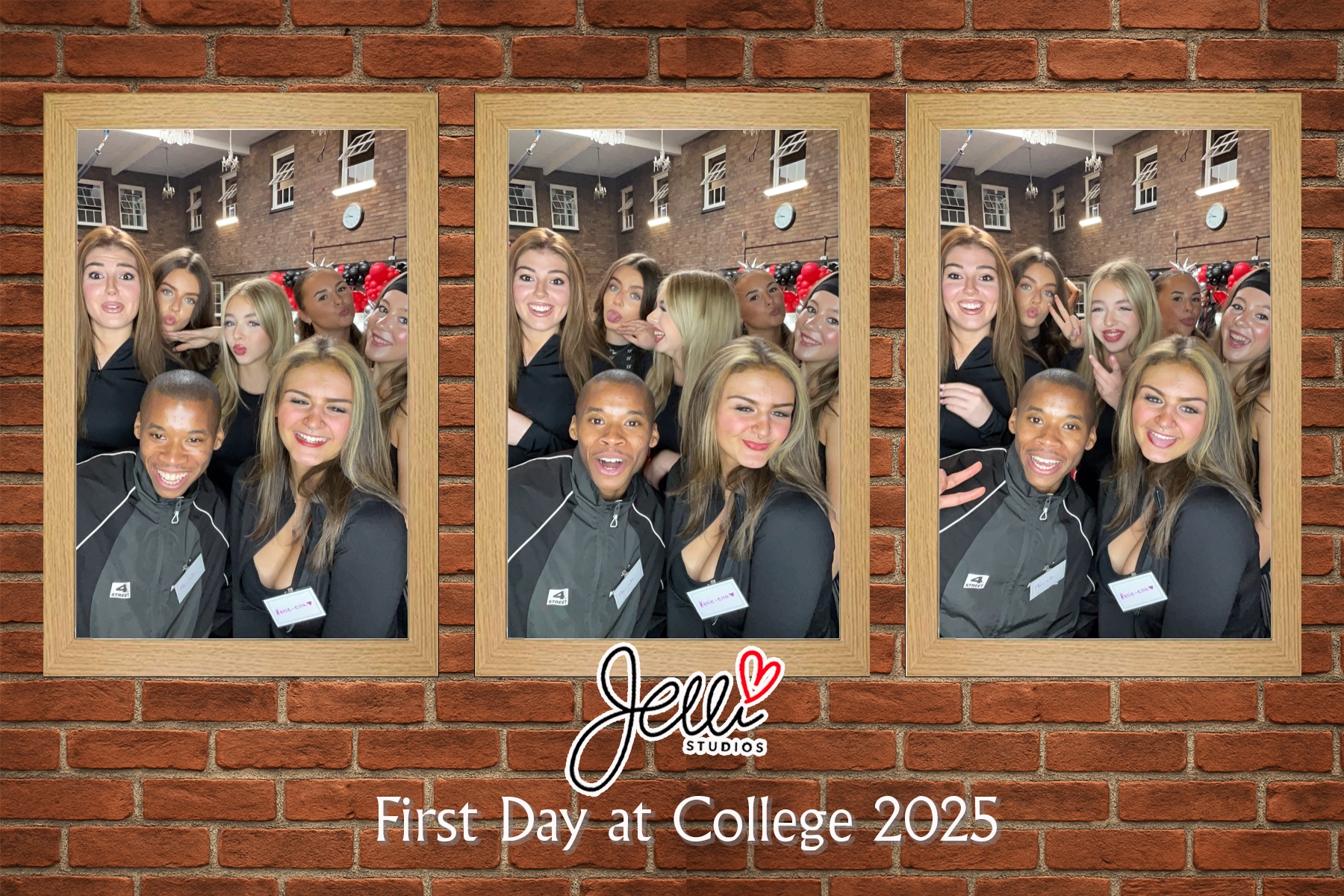 Jelli Studios First Day of College 2025 | View more photos from the event at gallery.liverpoolselfiemirror.co.uk/u/LiverpoolSelfieMirror/Jelli-Studios-First-Day-of-College-2025