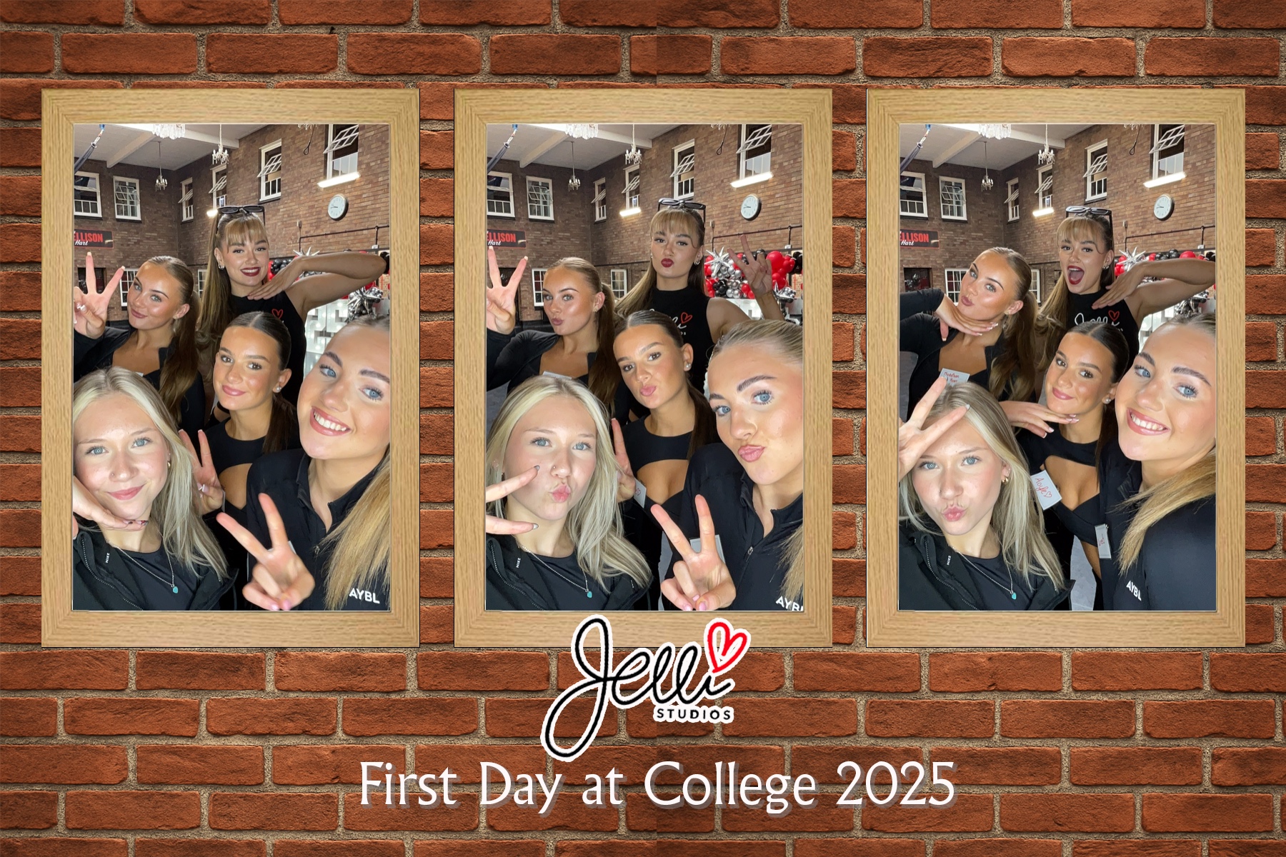 Jelli Studios First Day of College 2025 | View more photos from the event at gallery.liverpoolselfiemirror.co.uk/u/LiverpoolSelfieMirror/Jelli-Studios-First-Day-of-College-2025