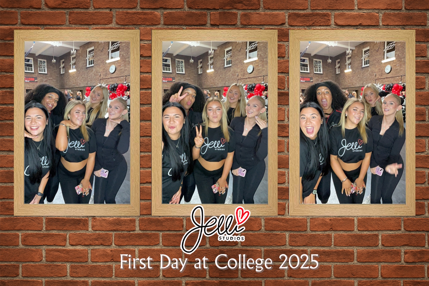 Jelli Studios First Day of College 2025 | View more photos from the event at gallery.liverpoolselfiemirror.co.uk/u/LiverpoolSelfieMirror/Jelli-Studios-First-Day-of-College-2025