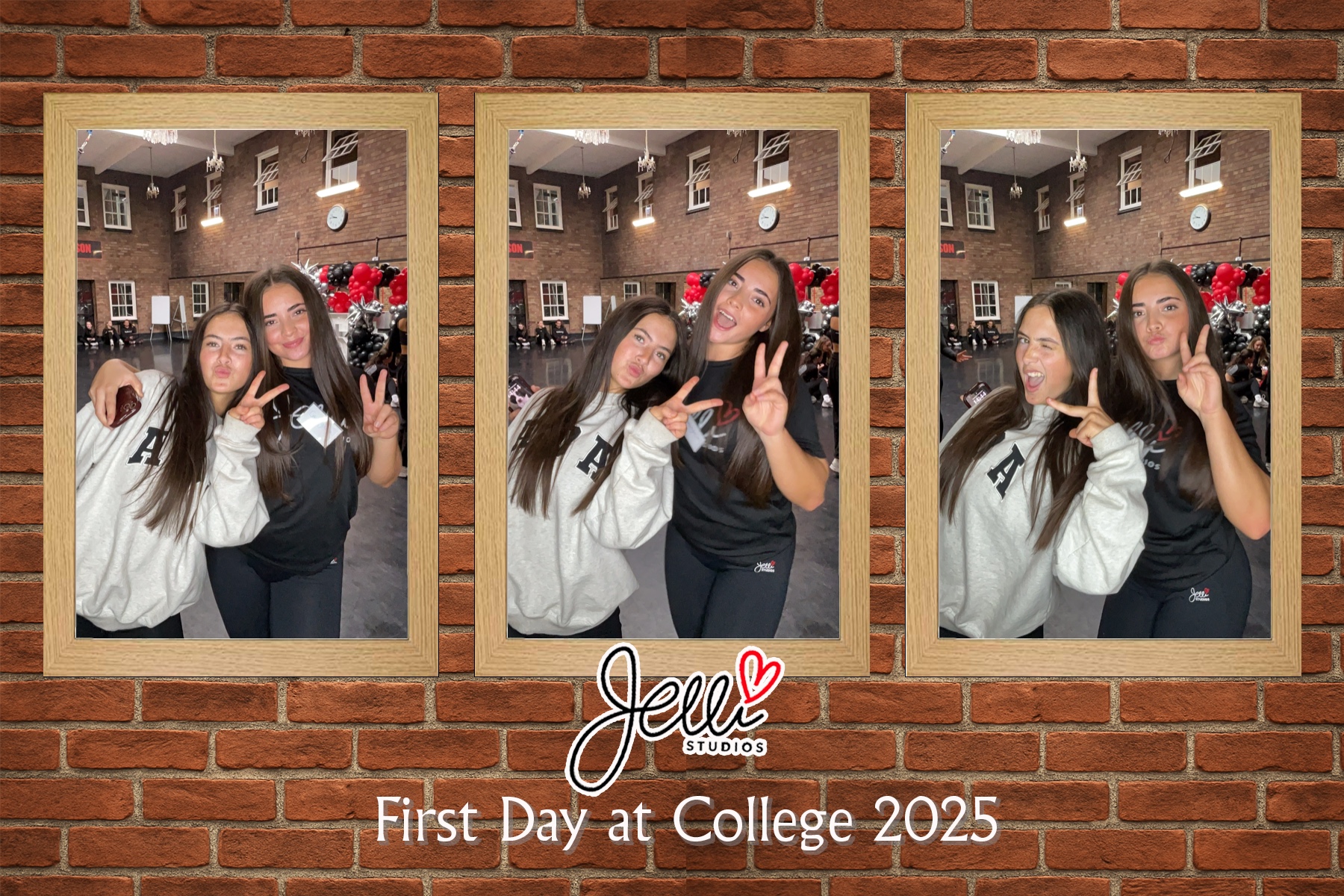 Jelli Studios First Day of College 2025 | View more photos from the event at gallery.liverpoolselfiemirror.co.uk/u/LiverpoolSelfieMirror/Jelli-Studios-First-Day-of-College-2025