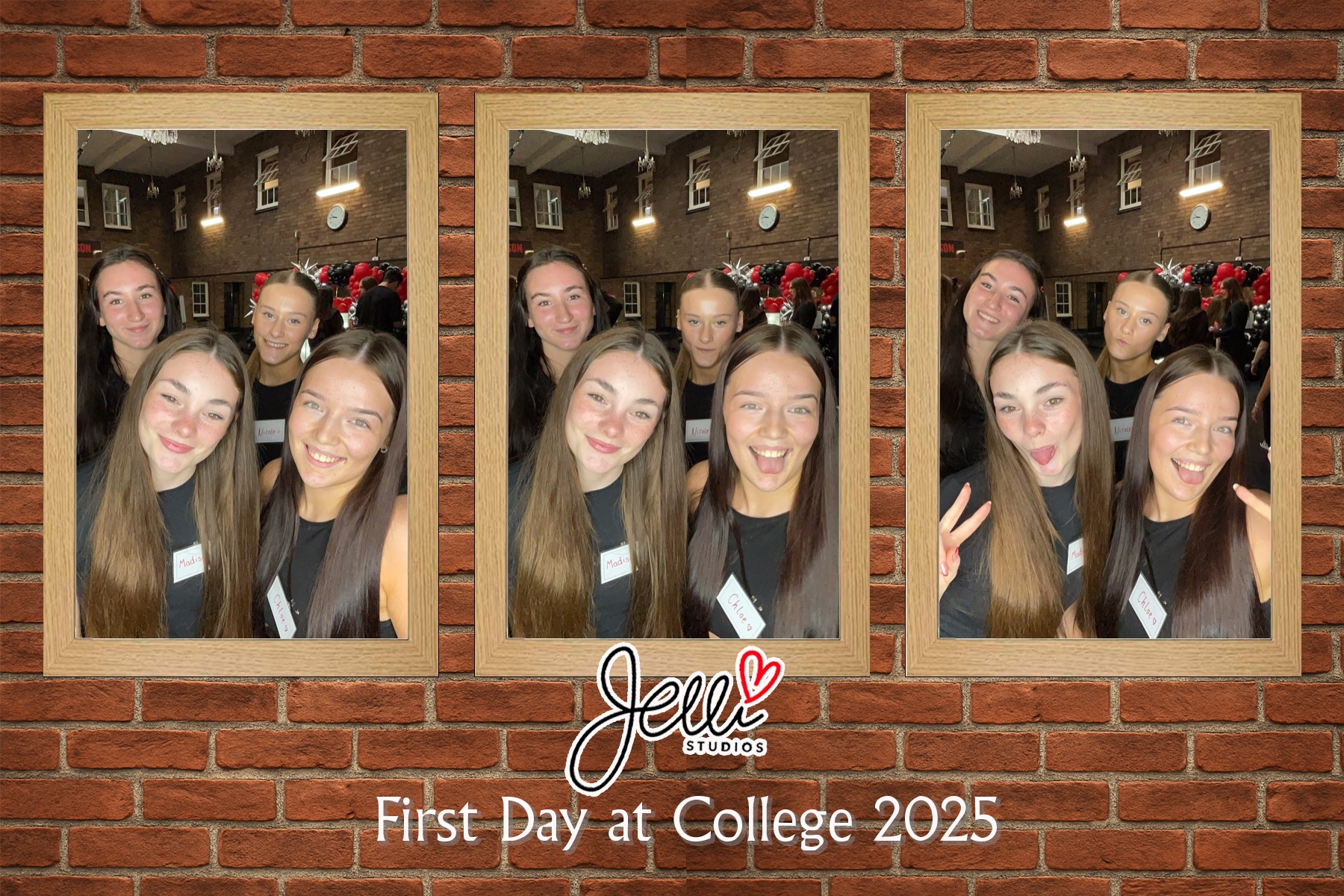 Jelli Studios First Day of College 2025 | View more photos from the event at gallery.liverpoolselfiemirror.co.uk/u/LiverpoolSelfieMirror/Jelli-Studios-First-Day-of-College-2025
