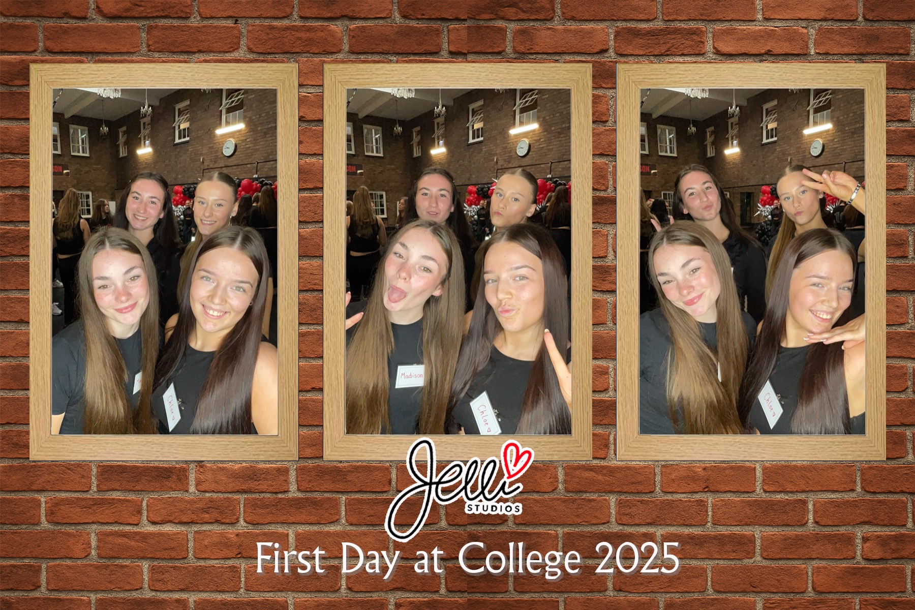Jelli Studios First Day of College 2025 | View more photos from the event at gallery.liverpoolselfiemirror.co.uk/u/LiverpoolSelfieMirror/Jelli-Studios-First-Day-of-College-2025