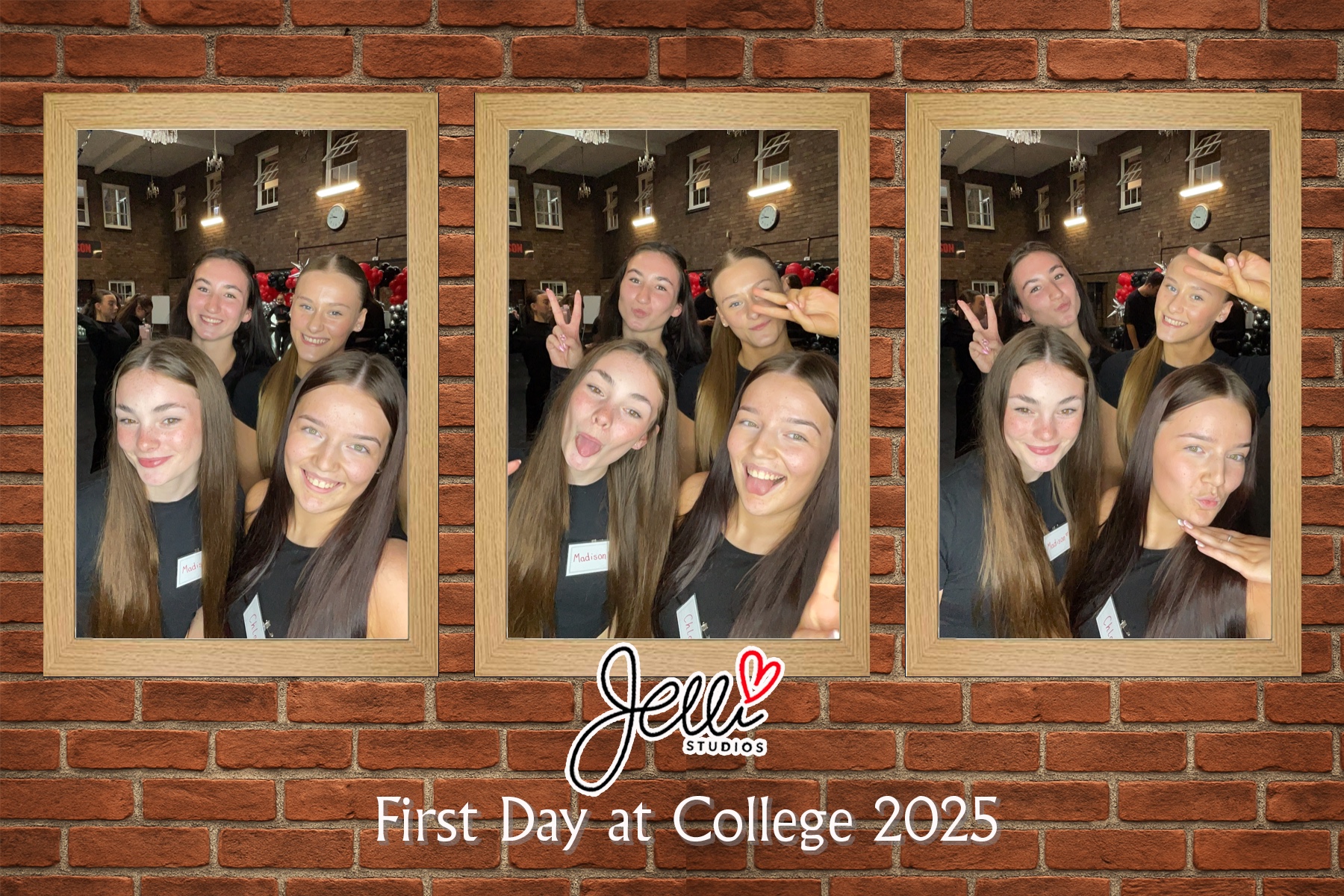 Jelli Studios First Day of College 2025 | View more photos from the event at gallery.liverpoolselfiemirror.co.uk/u/LiverpoolSelfieMirror/Jelli-Studios-First-Day-of-College-2025