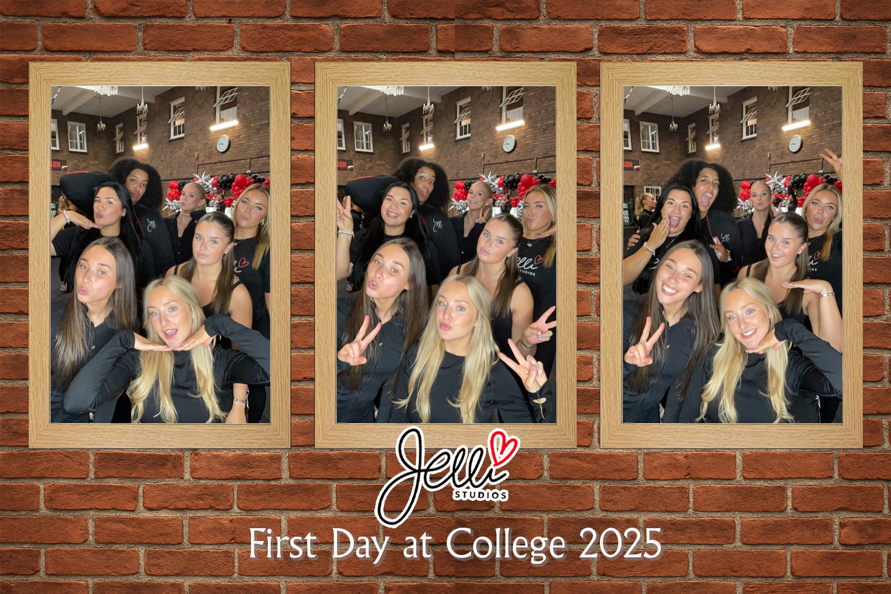 Jelli Studios First Day of College 2025 | View more photos from the event at gallery.liverpoolselfiemirror.co.uk/u/LiverpoolSelfieMirror/Jelli-Studios-First-Day-of-College-2025