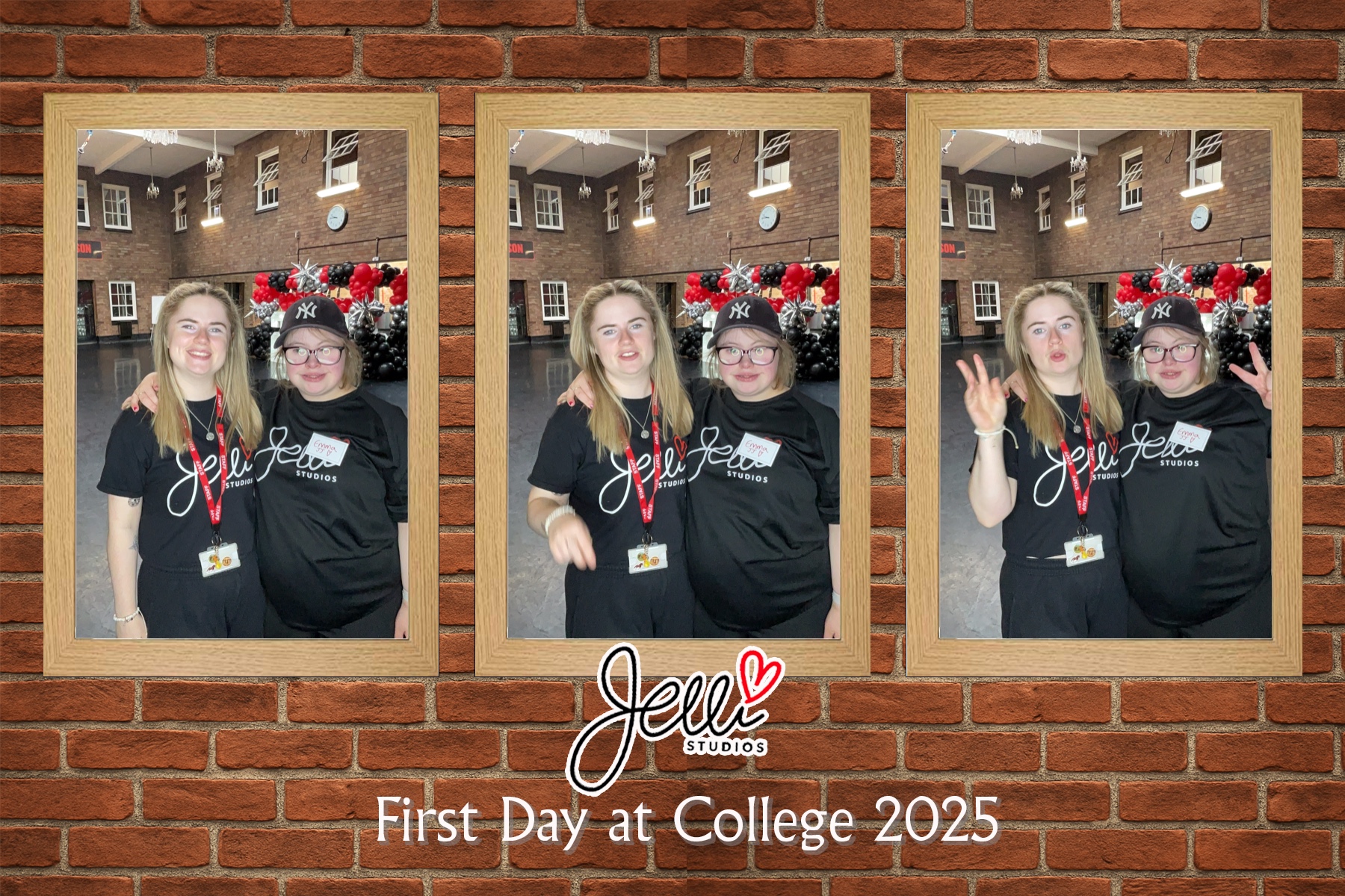 Jelli Studios First Day of College 2025 | View more photos from the event at gallery.liverpoolselfiemirror.co.uk/u/LiverpoolSelfieMirror/Jelli-Studios-First-Day-of-College-2025