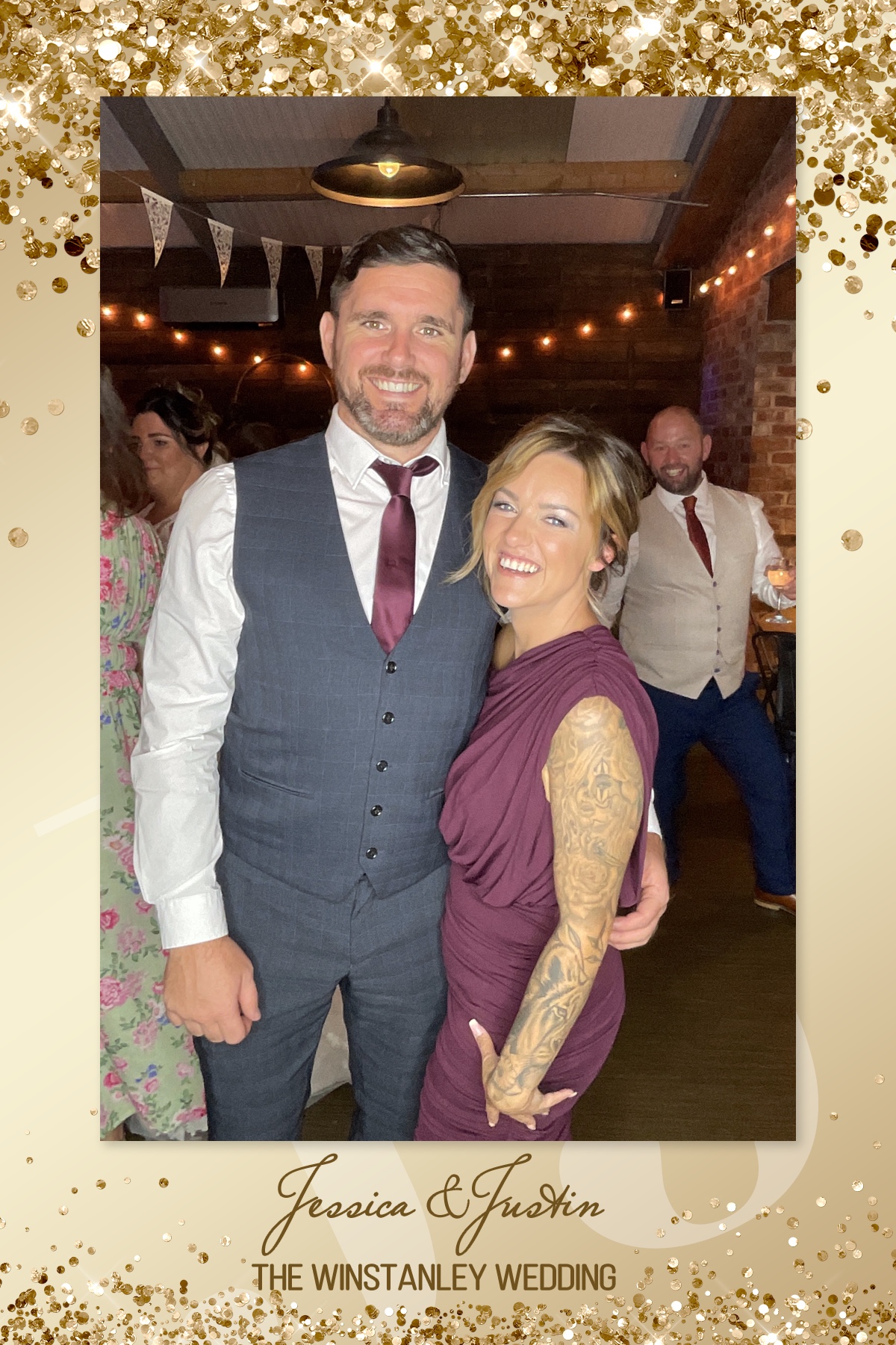 Jessica & Justin's Wedding | View more photos from the event at gallery.liverpoolselfiemirror.co.uk/u/LiverpoolSelfieMirror/Jessica-Justins-Wedding