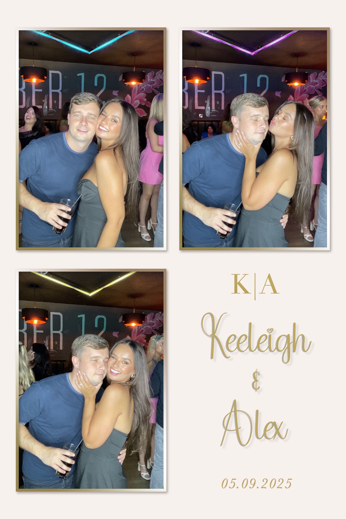 Keeleigh & Alex | View more photos from the event at gallery.liverpoolselfiemirror.co.uk/u/LiverpoolSelfieMirror/Keeleigh-Alex