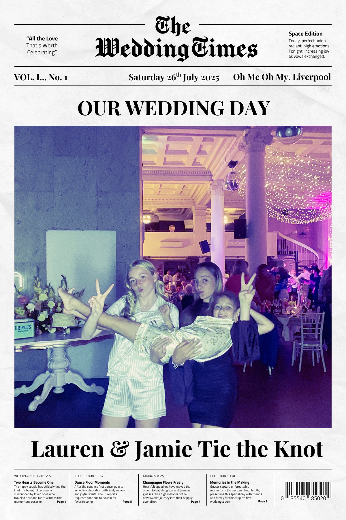 Lauren & Jamie's Wedding | View more photos from the event at gallery.liverpoolselfiemirror.co.uk/u/LiverpoolSelfieMirror/Lauren-Jamies-Wedding