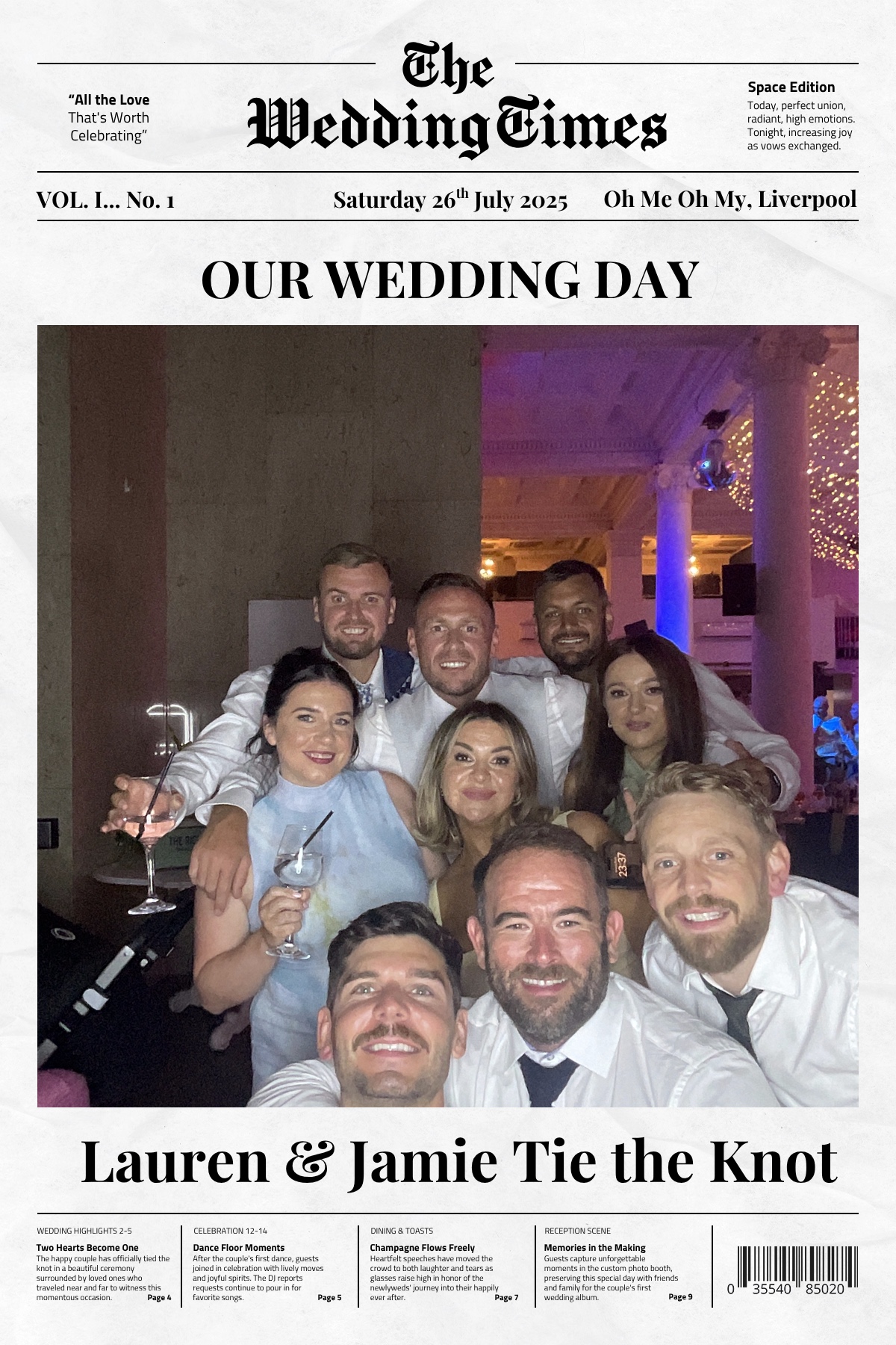 Lauren & Jamie's Wedding | View more photos from the event at gallery.liverpoolselfiemirror.co.uk/u/LiverpoolSelfieMirror/Lauren-Jamies-Wedding