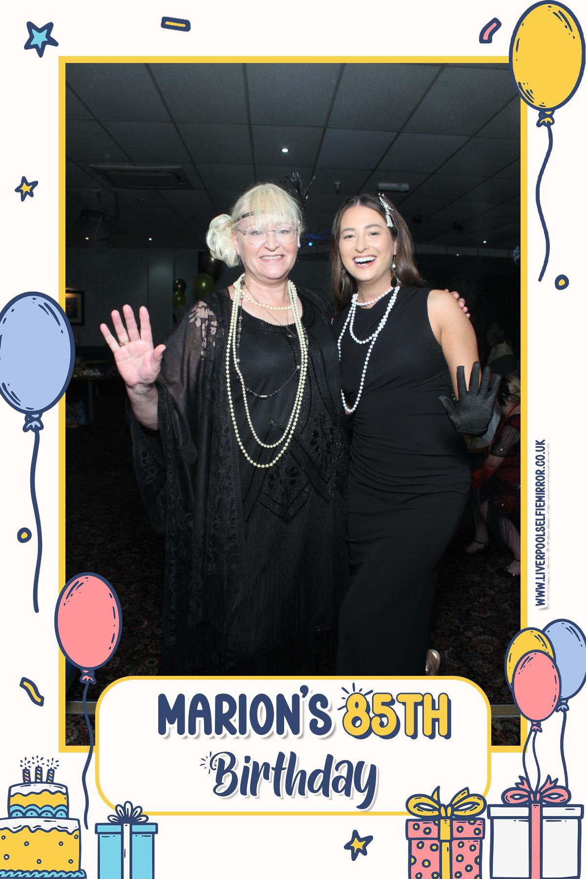 Marion's 85th Birthday | View more photos from the event at gallery.liverpoolselfiemirror.co.uk/u/LiverpoolSelfieMirror/Marions-85th-Birthday