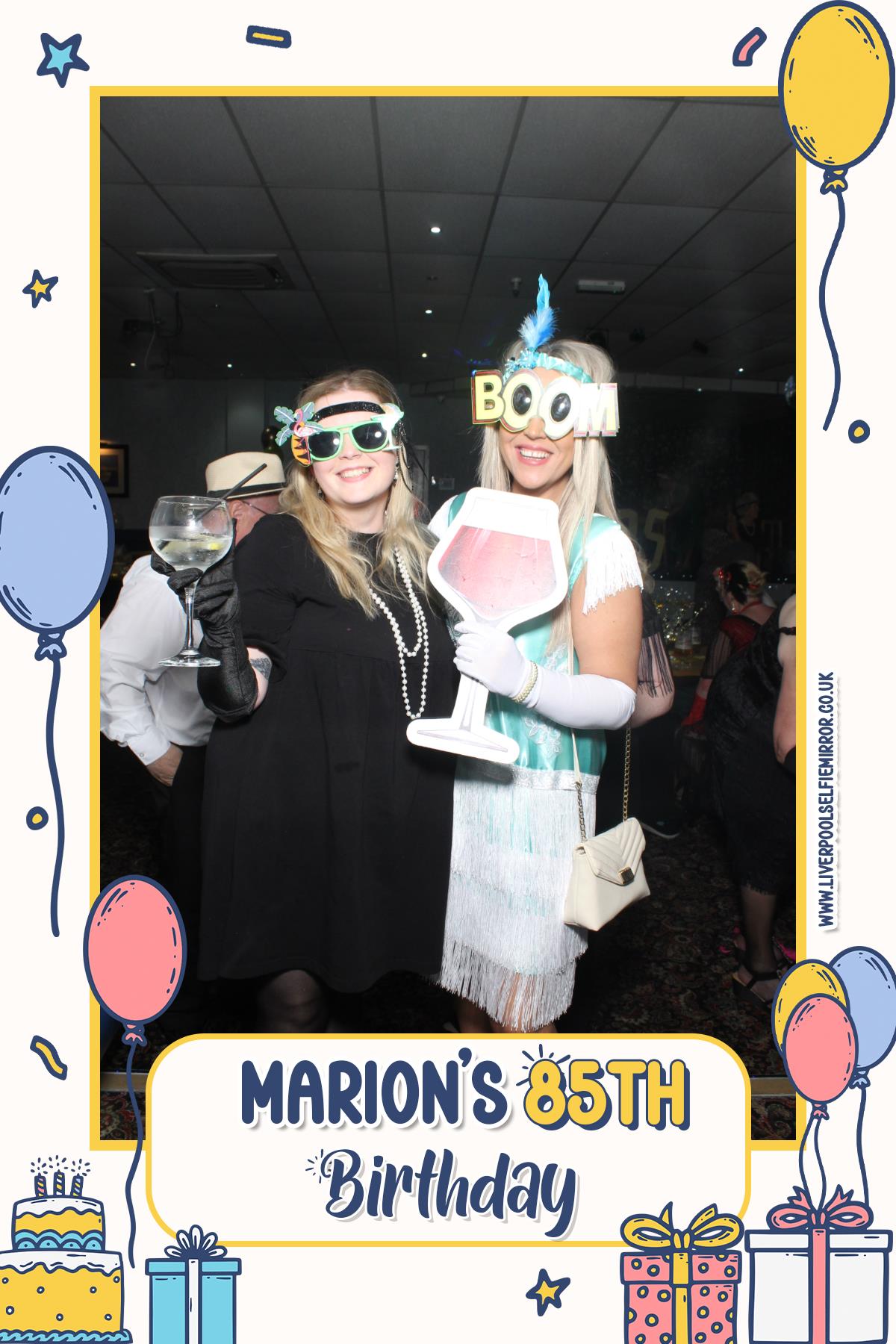 Marion's 85th Birthday | View more photos from the event at gallery.liverpoolselfiemirror.co.uk/u/LiverpoolSelfieMirror/Marions-85th-Birthday