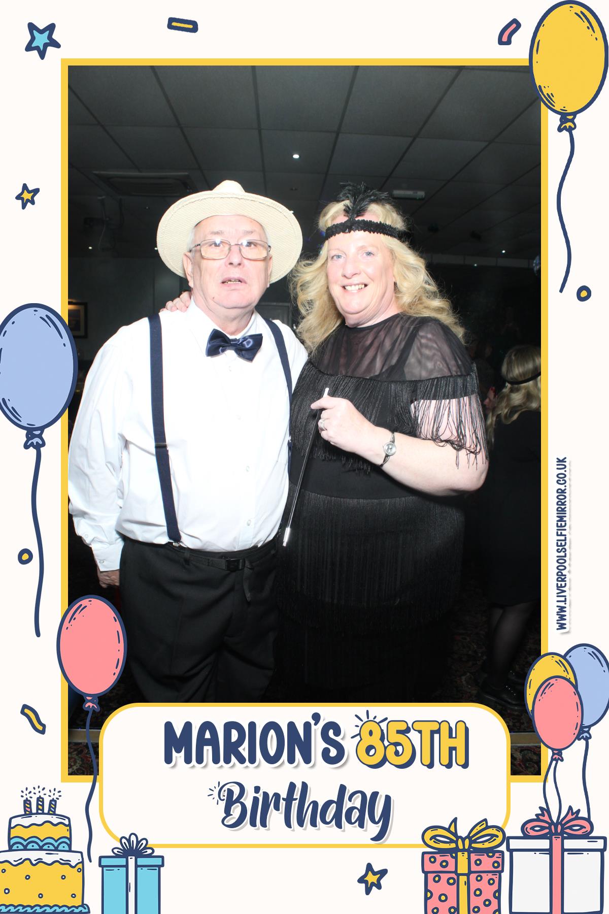 Marion's 85th Birthday | View more photos from the event at gallery.liverpoolselfiemirror.co.uk/u/LiverpoolSelfieMirror/Marions-85th-Birthday