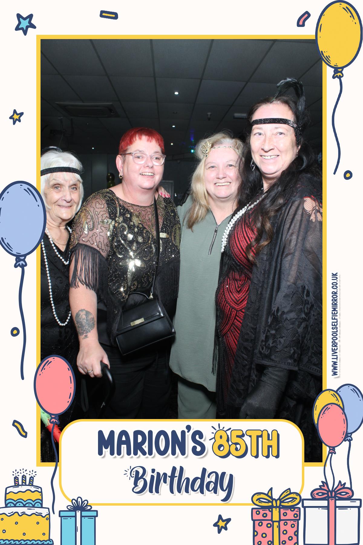 Marion's 85th Birthday | View more photos from the event at gallery.liverpoolselfiemirror.co.uk/u/LiverpoolSelfieMirror/Marions-85th-Birthday