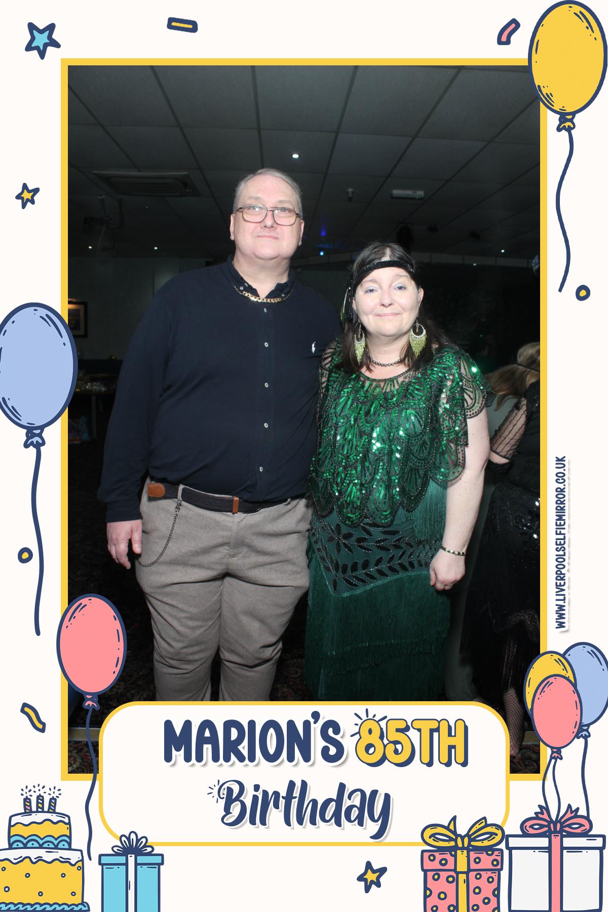 Marion's 85th Birthday | View more photos from the event at gallery.liverpoolselfiemirror.co.uk/u/LiverpoolSelfieMirror/Marions-85th-Birthday