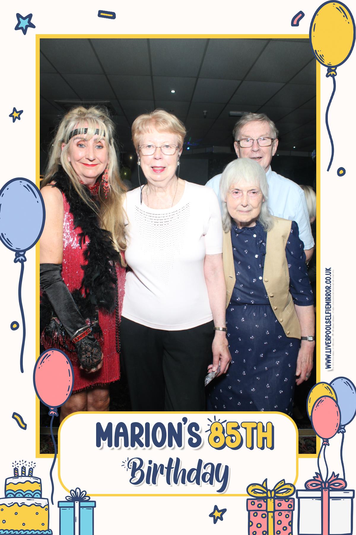 Marion's 85th Birthday | View more photos from the event at gallery.liverpoolselfiemirror.co.uk/u/LiverpoolSelfieMirror/Marions-85th-Birthday