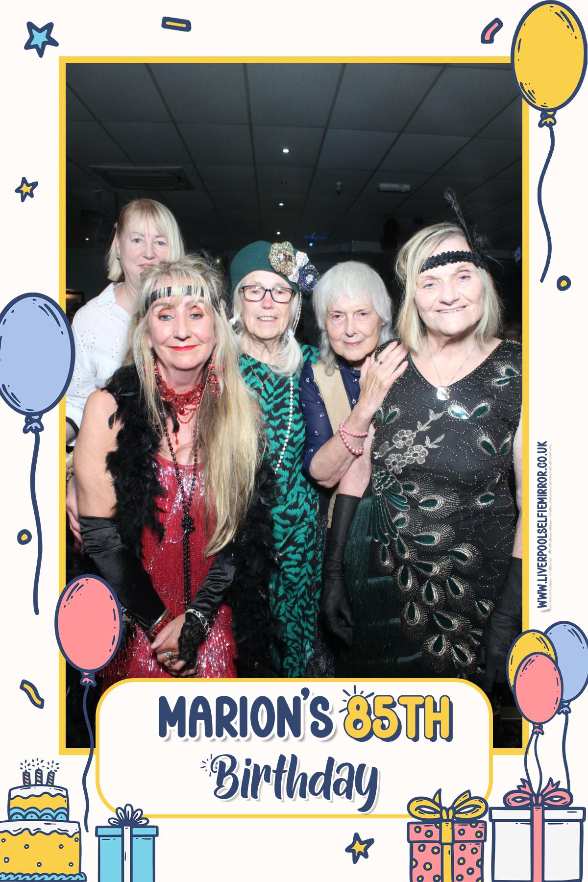 Marion's 85th Birthday | View more photos from the event at gallery.liverpoolselfiemirror.co.uk/u/LiverpoolSelfieMirror/Marions-85th-Birthday
