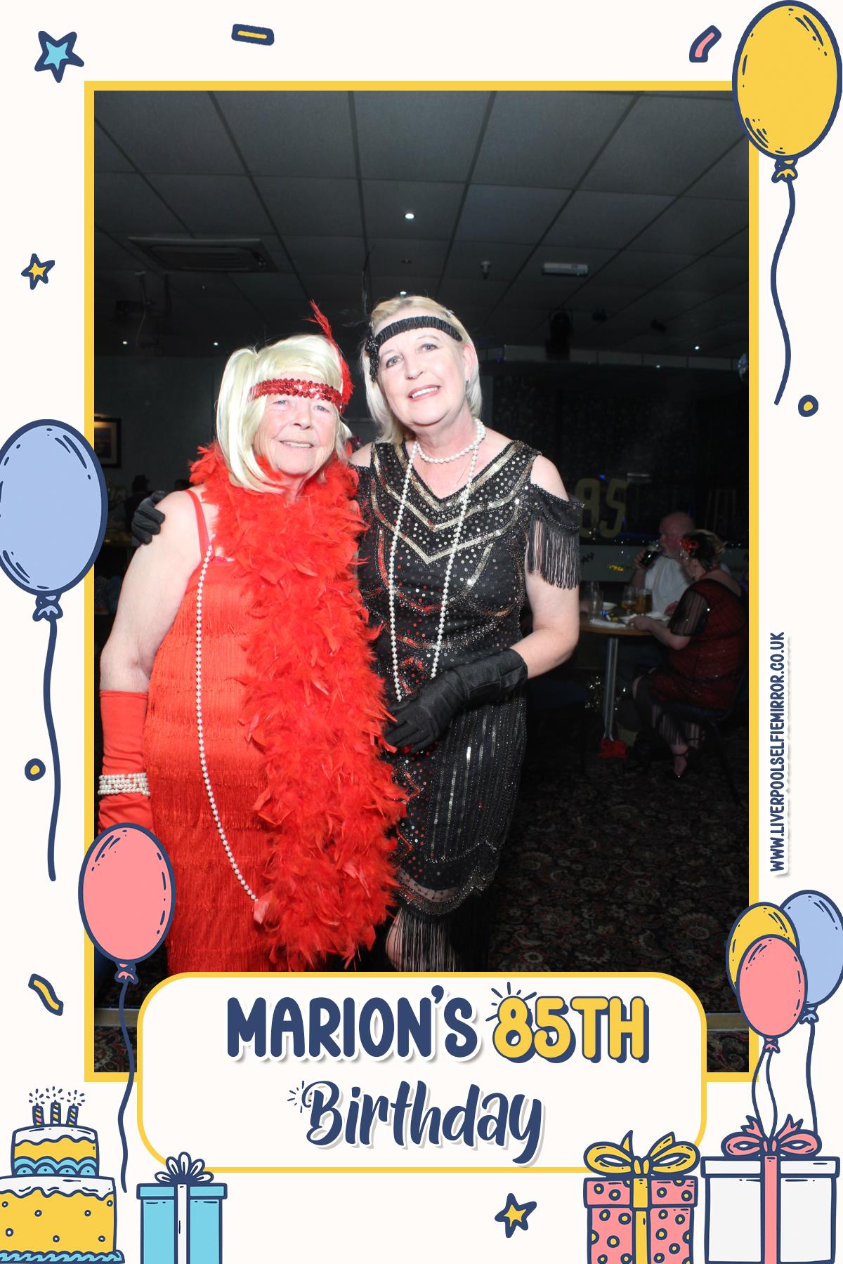 Marion's 85th Birthday | View more photos from the event at gallery.liverpoolselfiemirror.co.uk/u/LiverpoolSelfieMirror/Marions-85th-Birthday