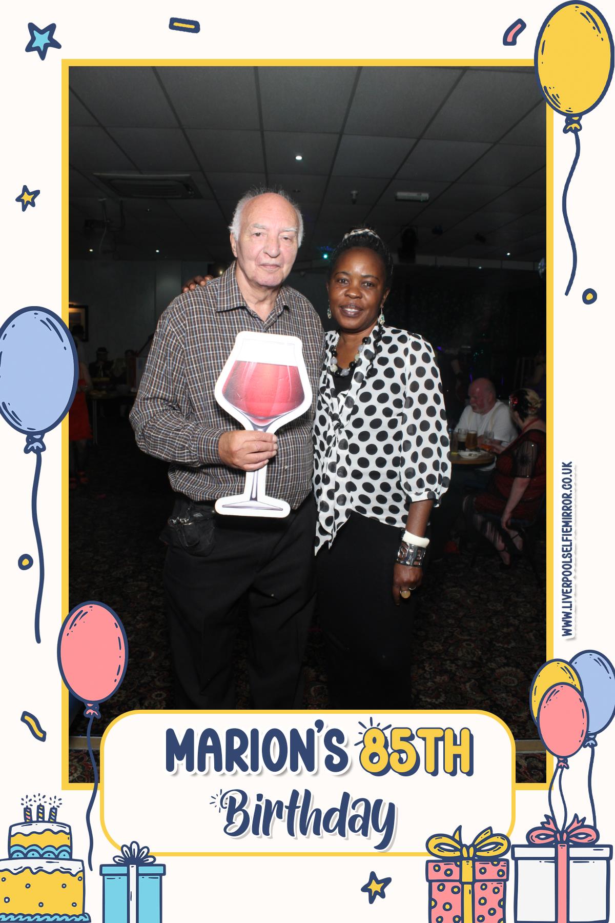 Marion's 85th Birthday | View more photos from the event at gallery.liverpoolselfiemirror.co.uk/u/LiverpoolSelfieMirror/Marions-85th-Birthday