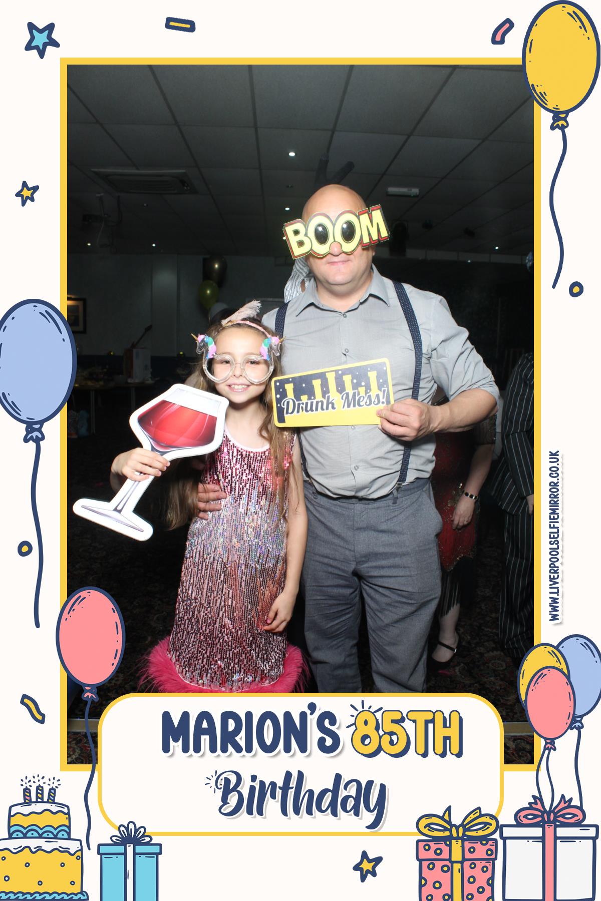 Marion's 85th Birthday | View more photos from the event at gallery.liverpoolselfiemirror.co.uk/u/LiverpoolSelfieMirror/Marions-85th-Birthday