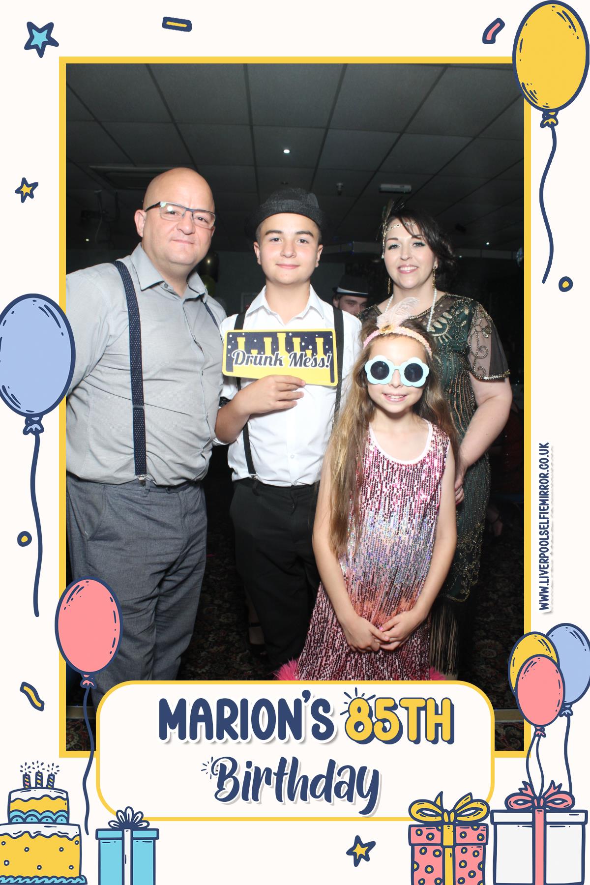 Marion's 85th Birthday | View more photos from the event at gallery.liverpoolselfiemirror.co.uk/u/LiverpoolSelfieMirror/Marions-85th-Birthday