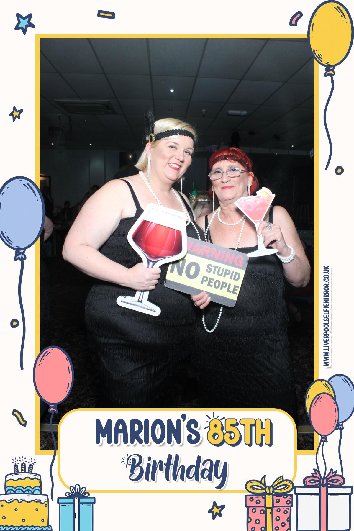 Marion's 85th Birthday | View more photos from the event at gallery.liverpoolselfiemirror.co.uk/u/LiverpoolSelfieMirror/Marions-85th-Birthday