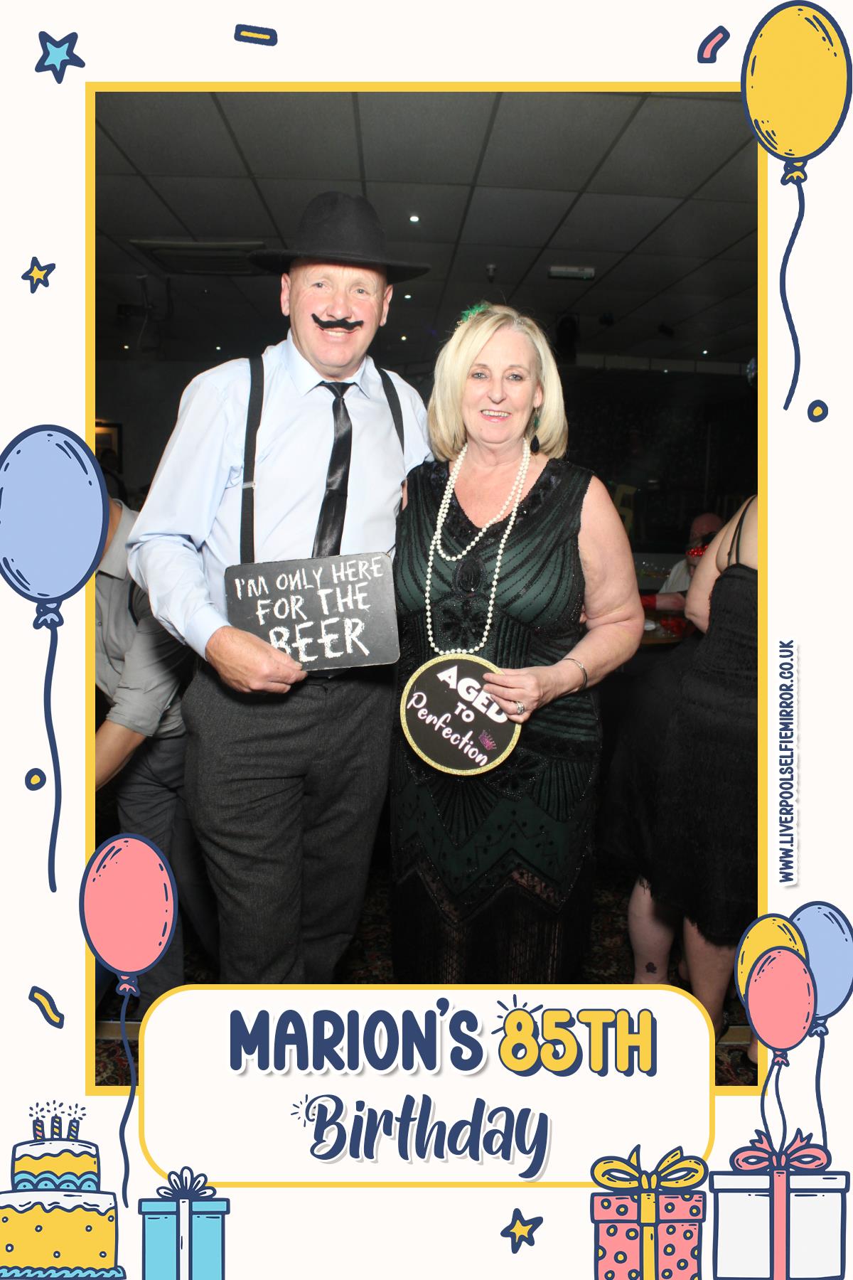 Marion's 85th Birthday | View more photos from the event at gallery.liverpoolselfiemirror.co.uk/u/LiverpoolSelfieMirror/Marions-85th-Birthday