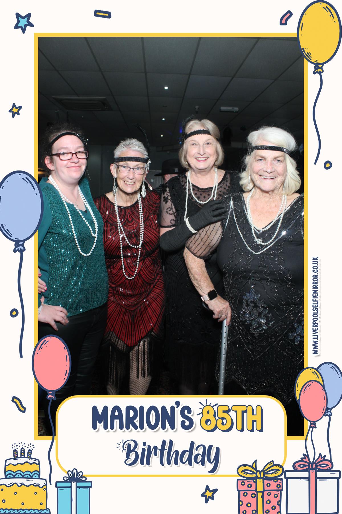 Marion's 85th Birthday | View more photos from the event at gallery.liverpoolselfiemirror.co.uk/u/LiverpoolSelfieMirror/Marions-85th-Birthday