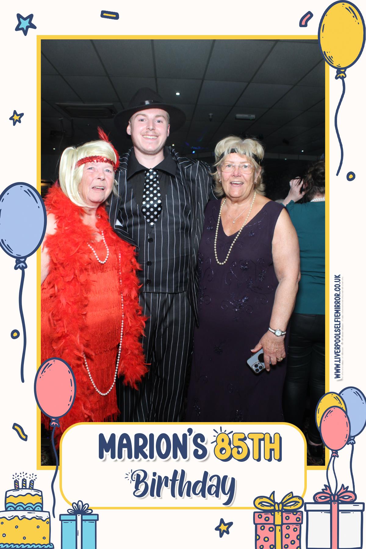Marion's 85th Birthday | View more photos from the event at gallery.liverpoolselfiemirror.co.uk/u/LiverpoolSelfieMirror/Marions-85th-Birthday